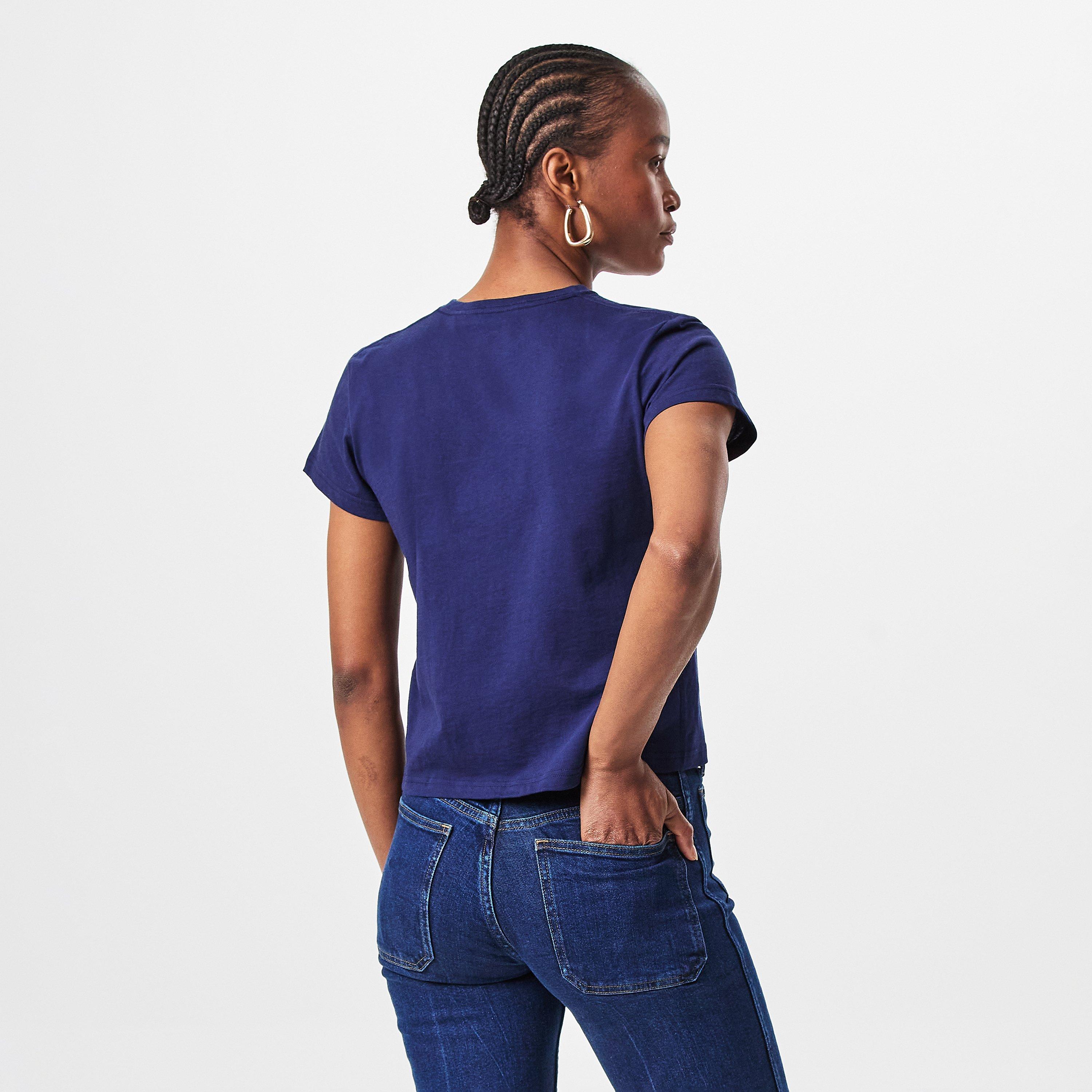 NEWPORT NAVY - Polo Ralph Lauren - Women's Logo Regular Fit T-Shirt - 4