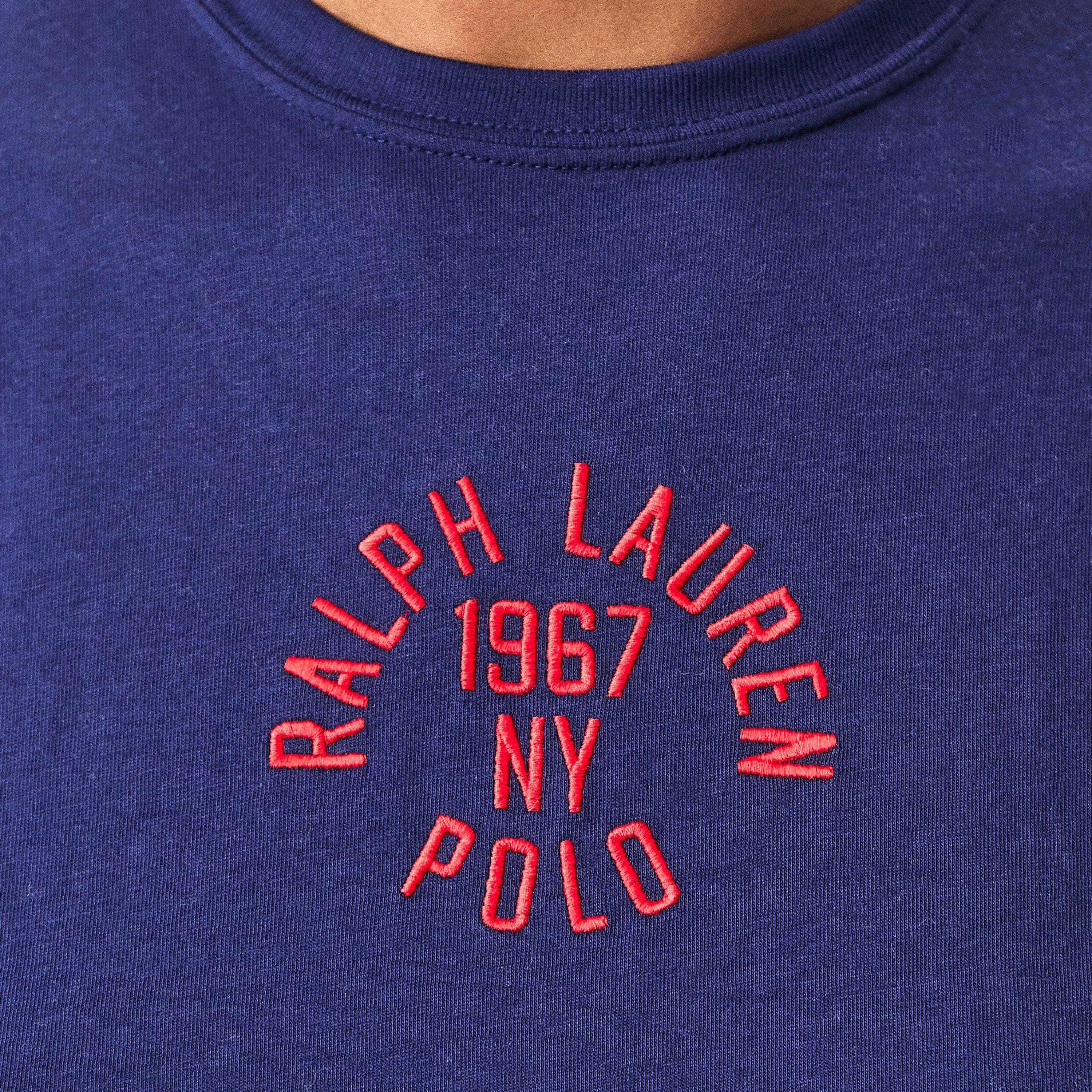 NEWPORT NAVY - Polo Ralph Lauren - Women's Logo Regular Fit T-Shirt - 5