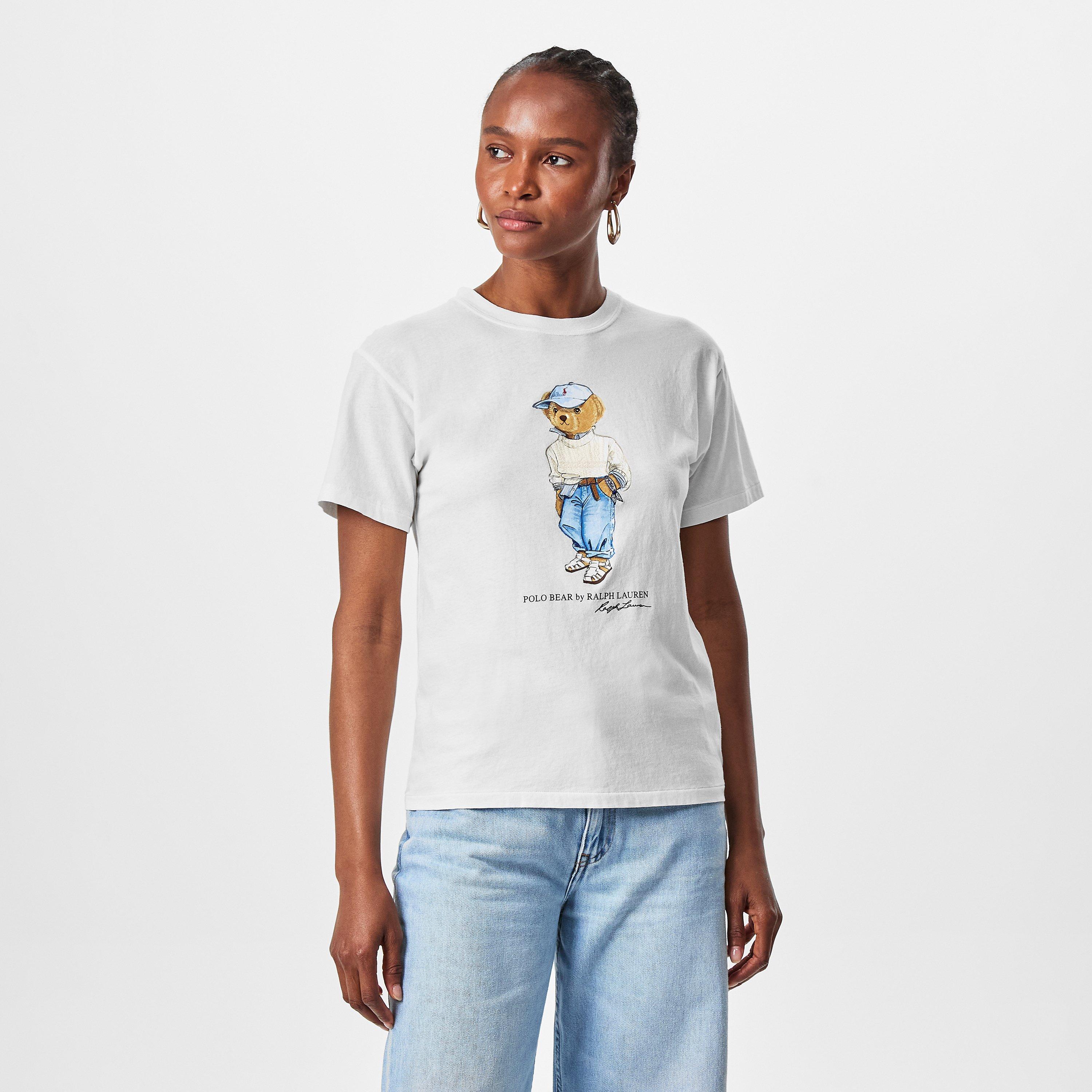 NEVIS - Polo Ralph Lauren - Women's Bear Regular Fit T-Shirt - 3
