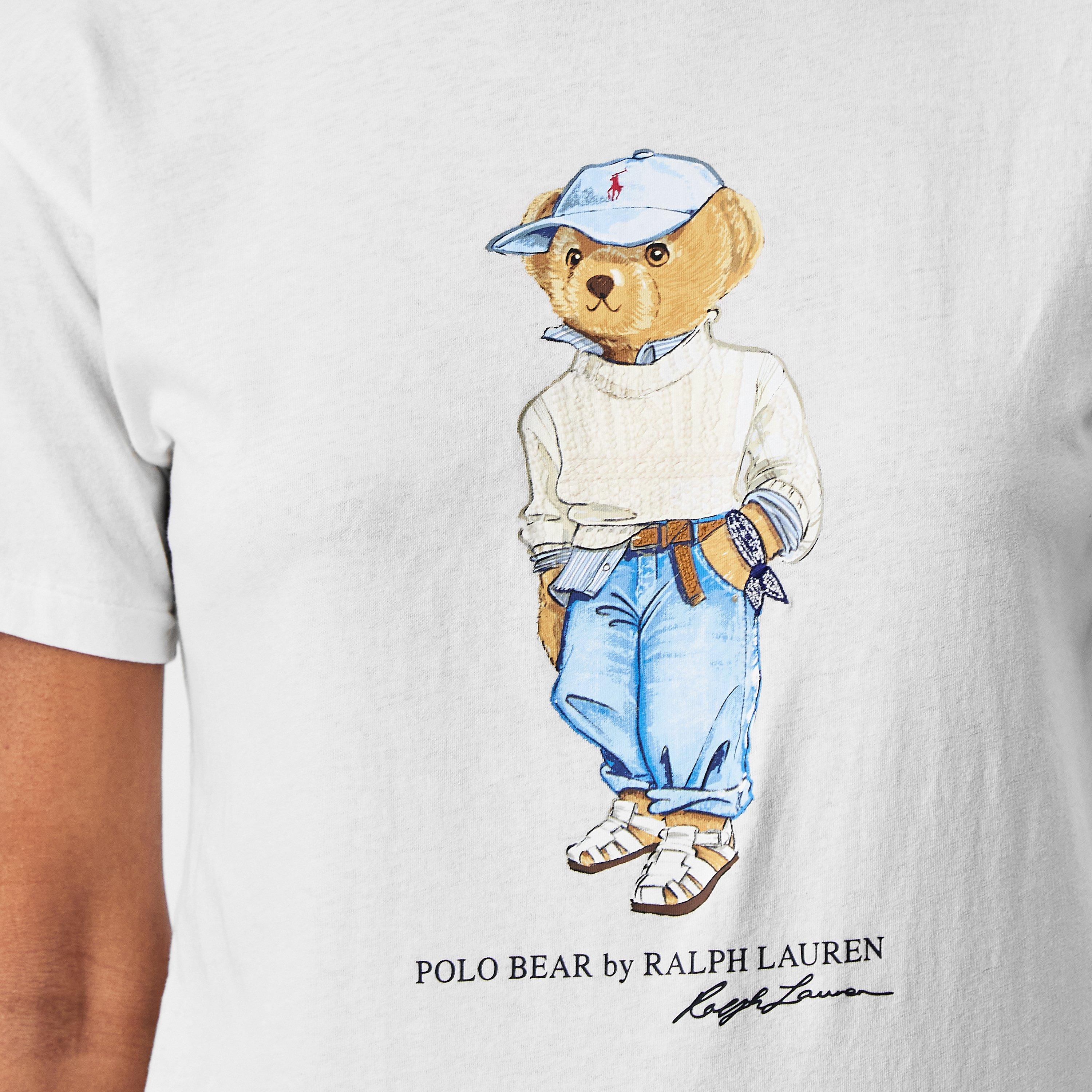 NEVIS - Polo Ralph Lauren - Women's Bear Regular Fit T-Shirt - 5