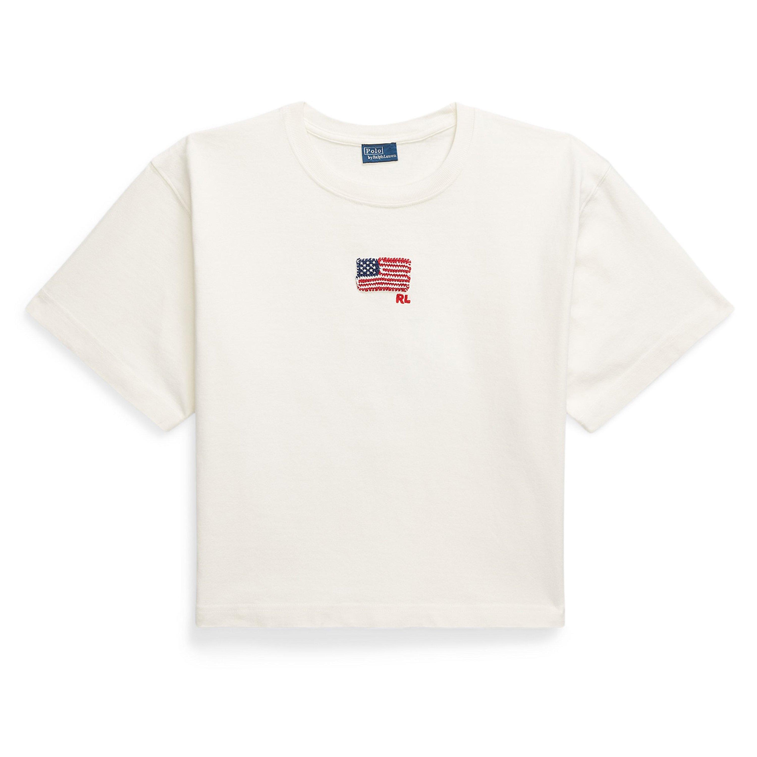 NEVIS - Polo Ralph Lauren - Women's Flag Regular Fit T-Shirt - 1