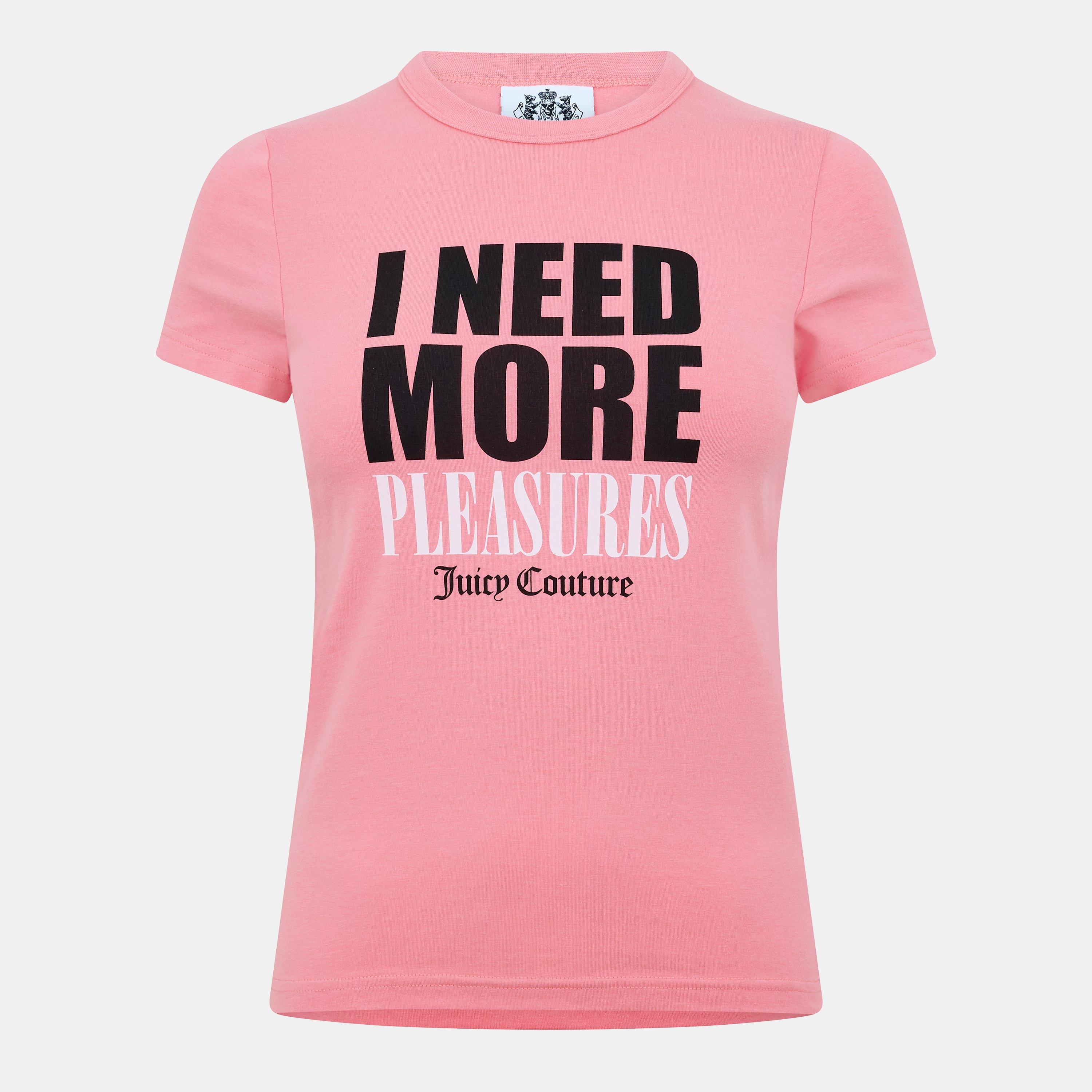 Pleasures X Juicy Couture Slogan Baby Tee | Cruise Fashion