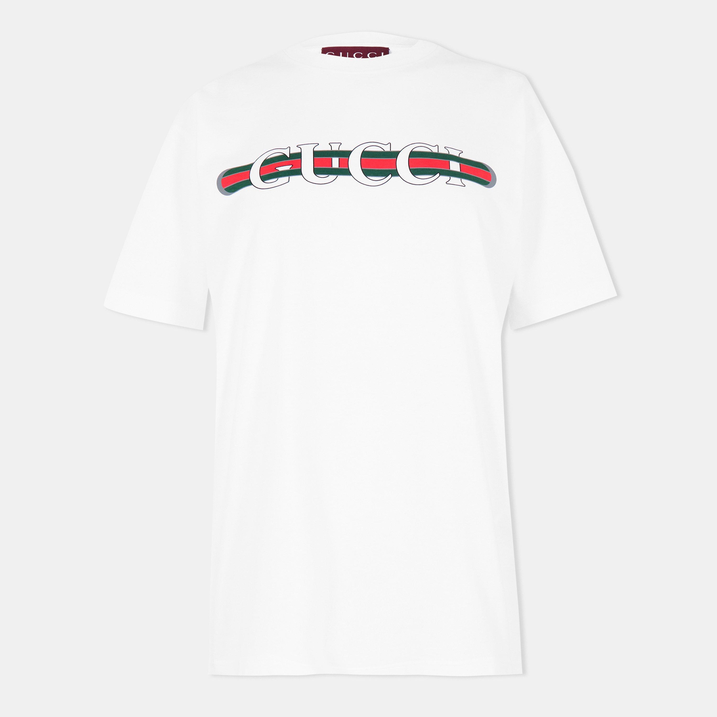 White/Mc - Gucci - Women's Oversized T-Shirt - 1