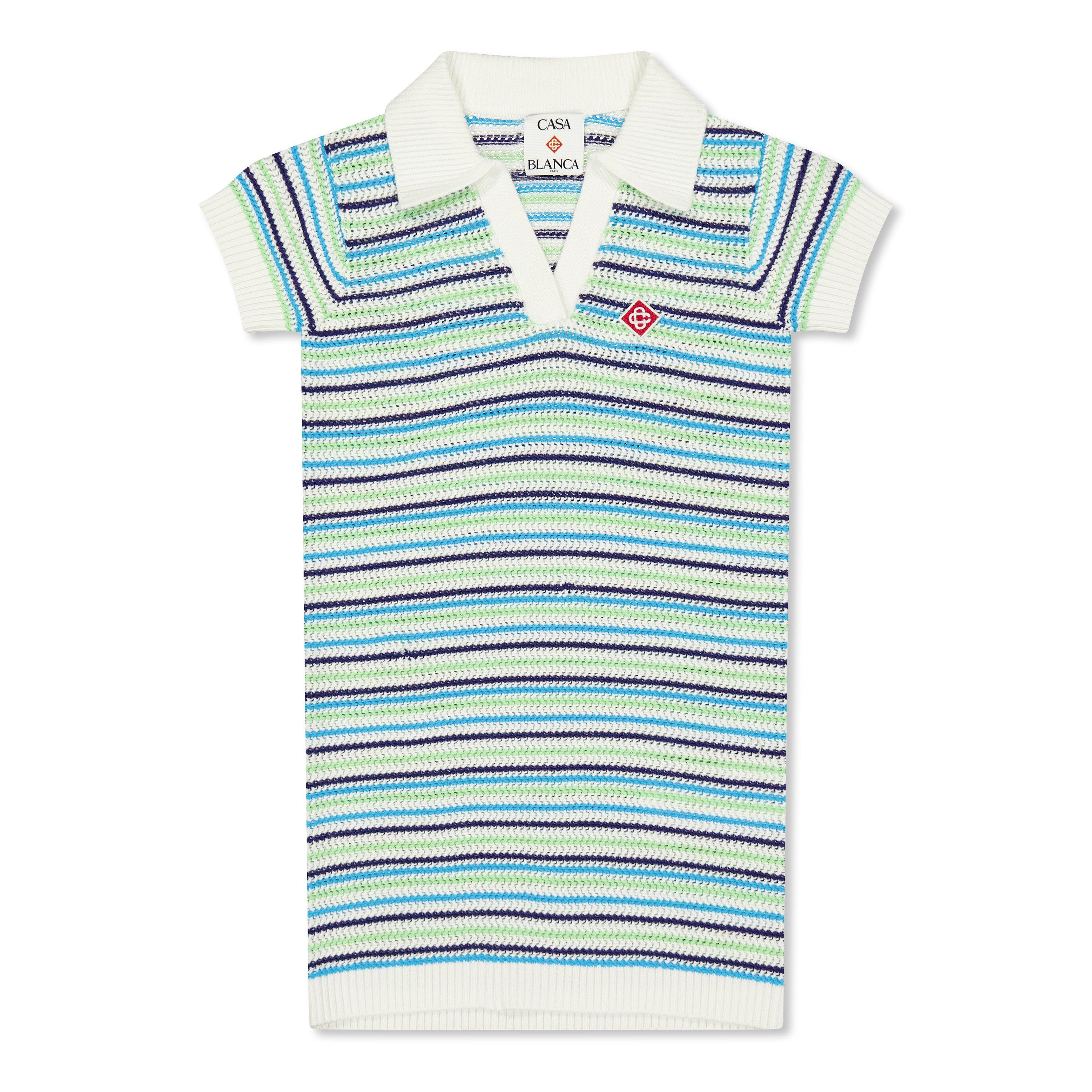 Multi - Casablanca - Casa Stripe Dress Jn63 - 1
