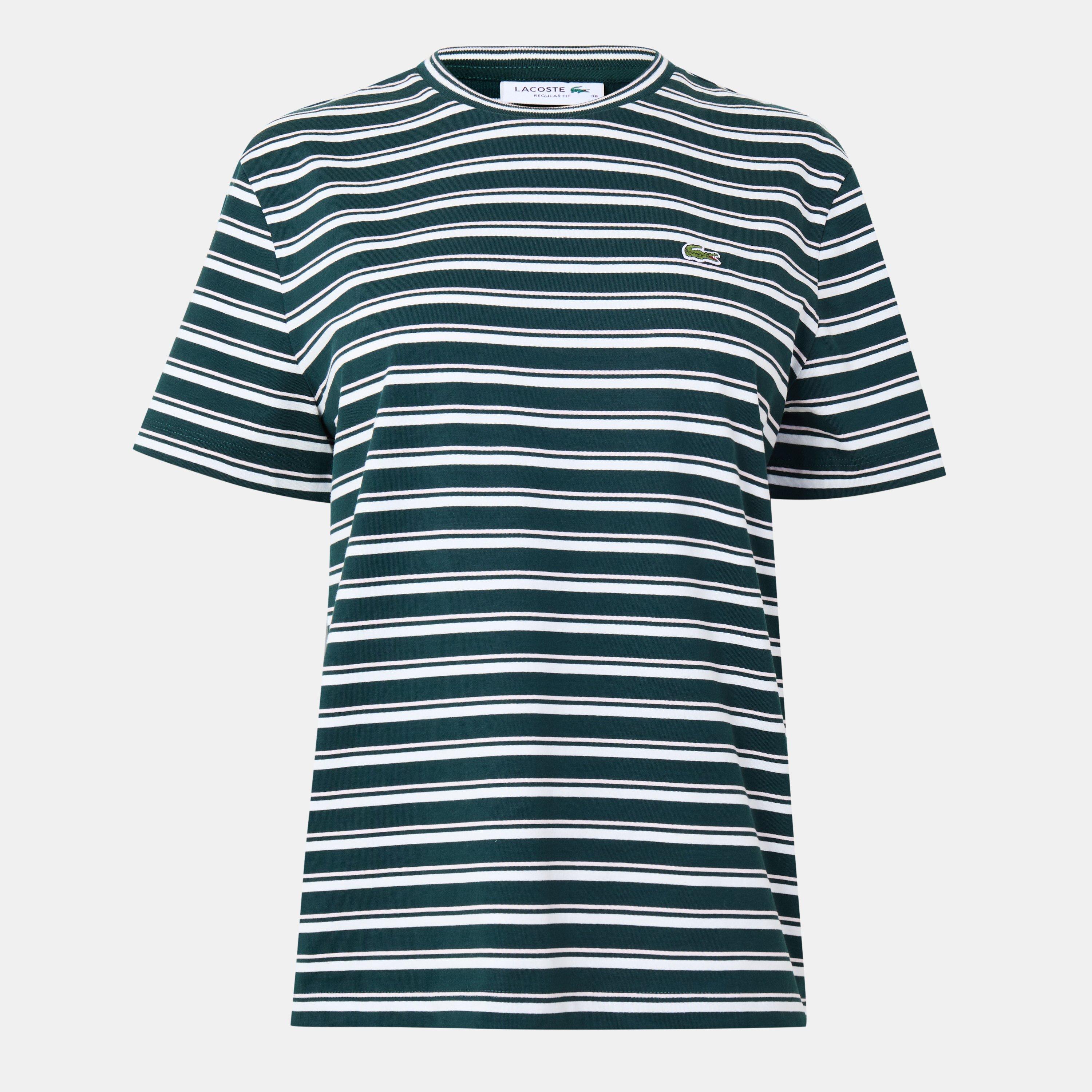 Lacoste Women's Boxy T-Shirt - Sinople/F Nidus - 10 (38)