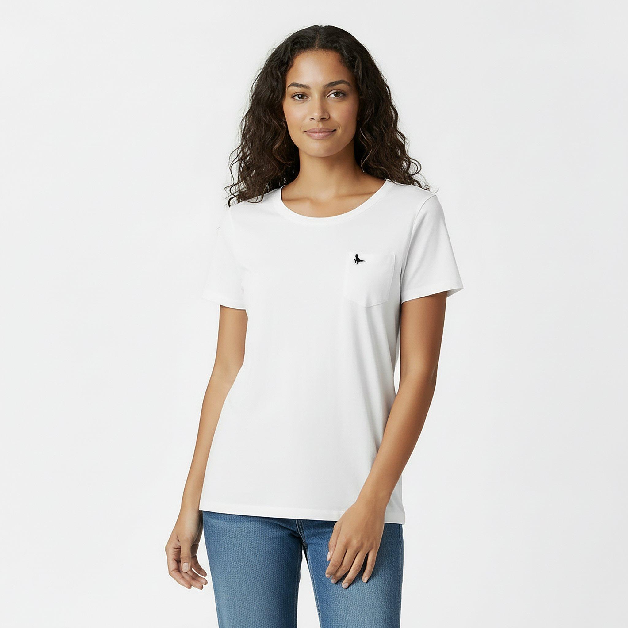 Bianco - Jack Wills - Fullford Pocket T-Shirt Ladies - 3