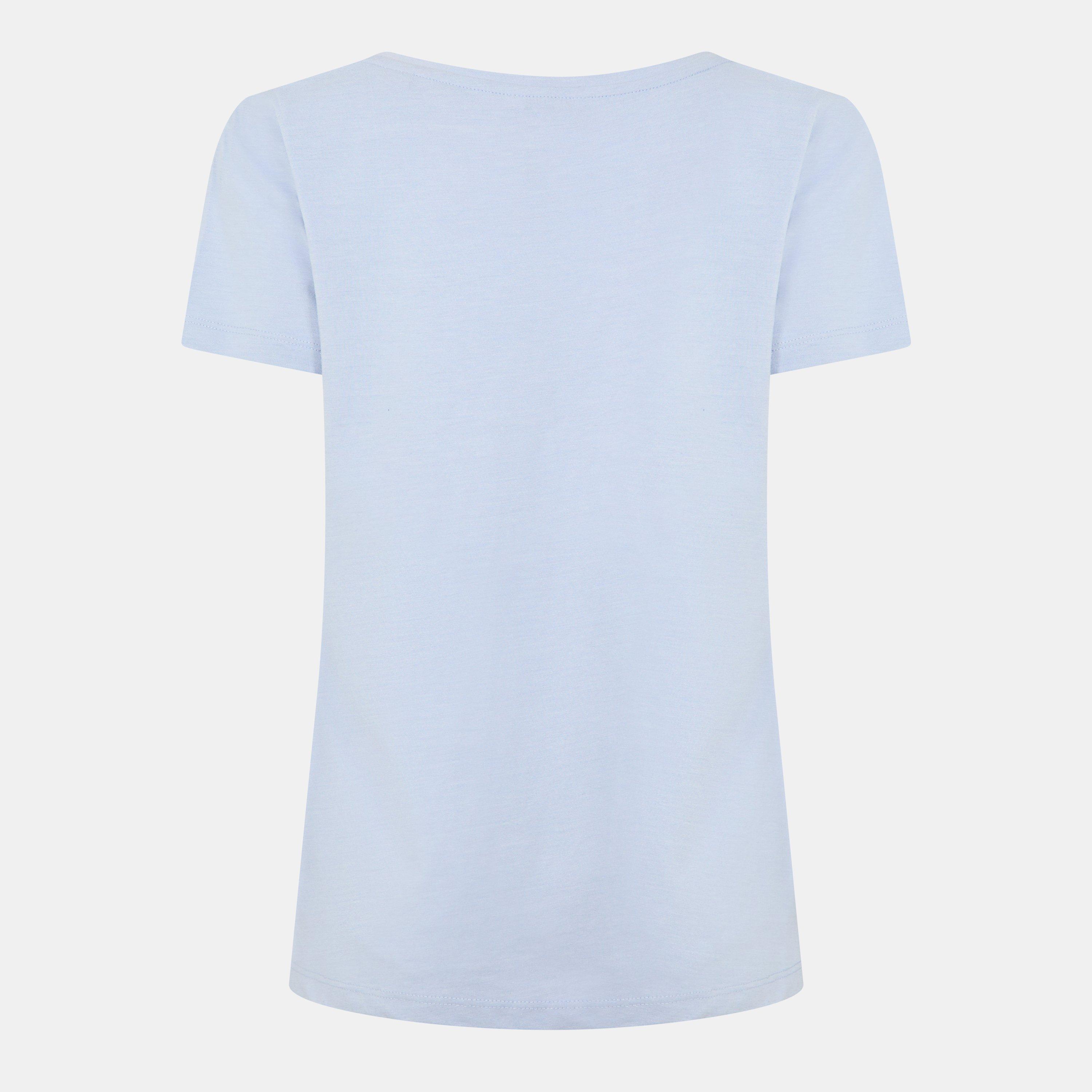 Blue - Jack Wills - Fullford Pocket T-Shirt Ladies - 2