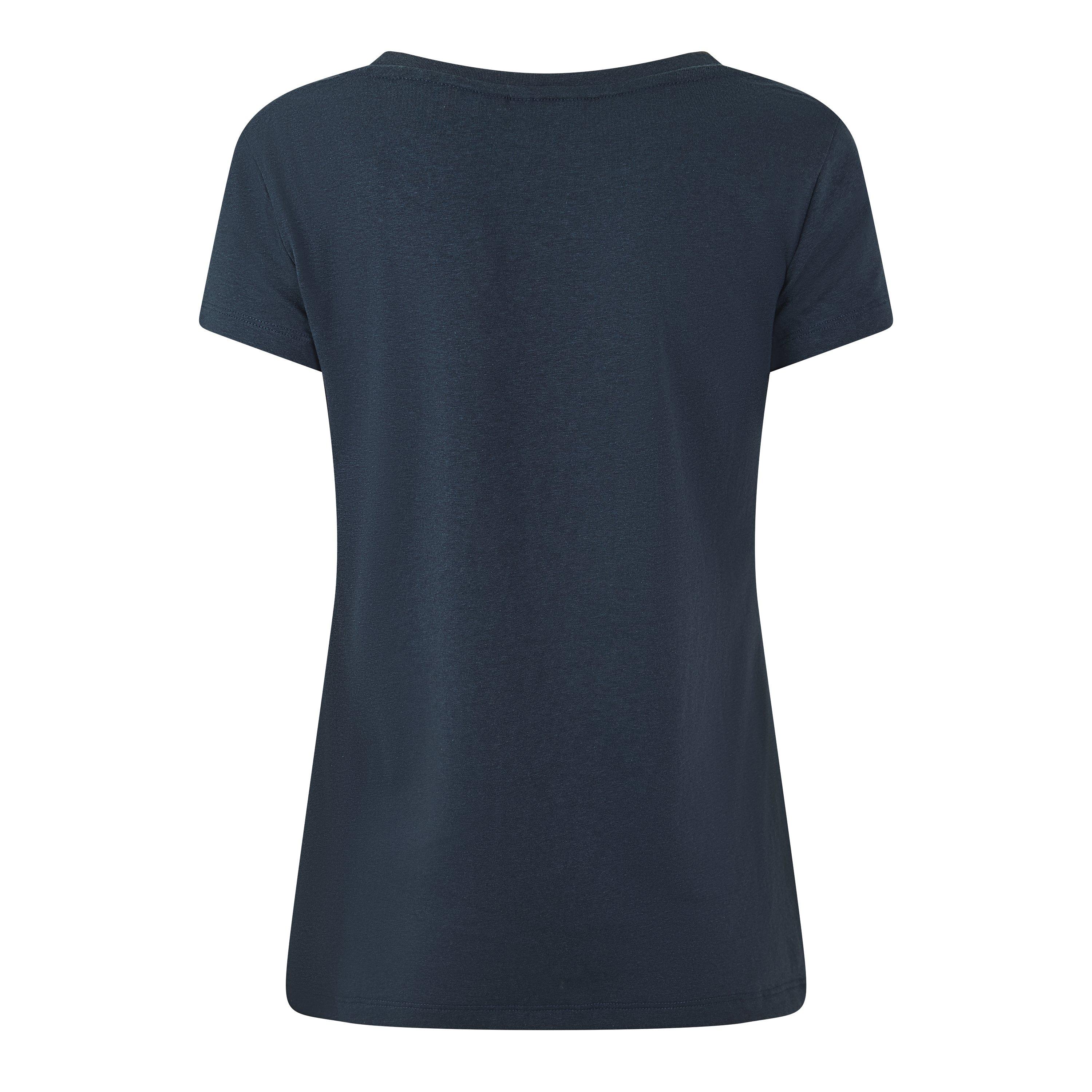 Navy - Jack Wills - Fullford Pocket T-Shirt Ladies - 2