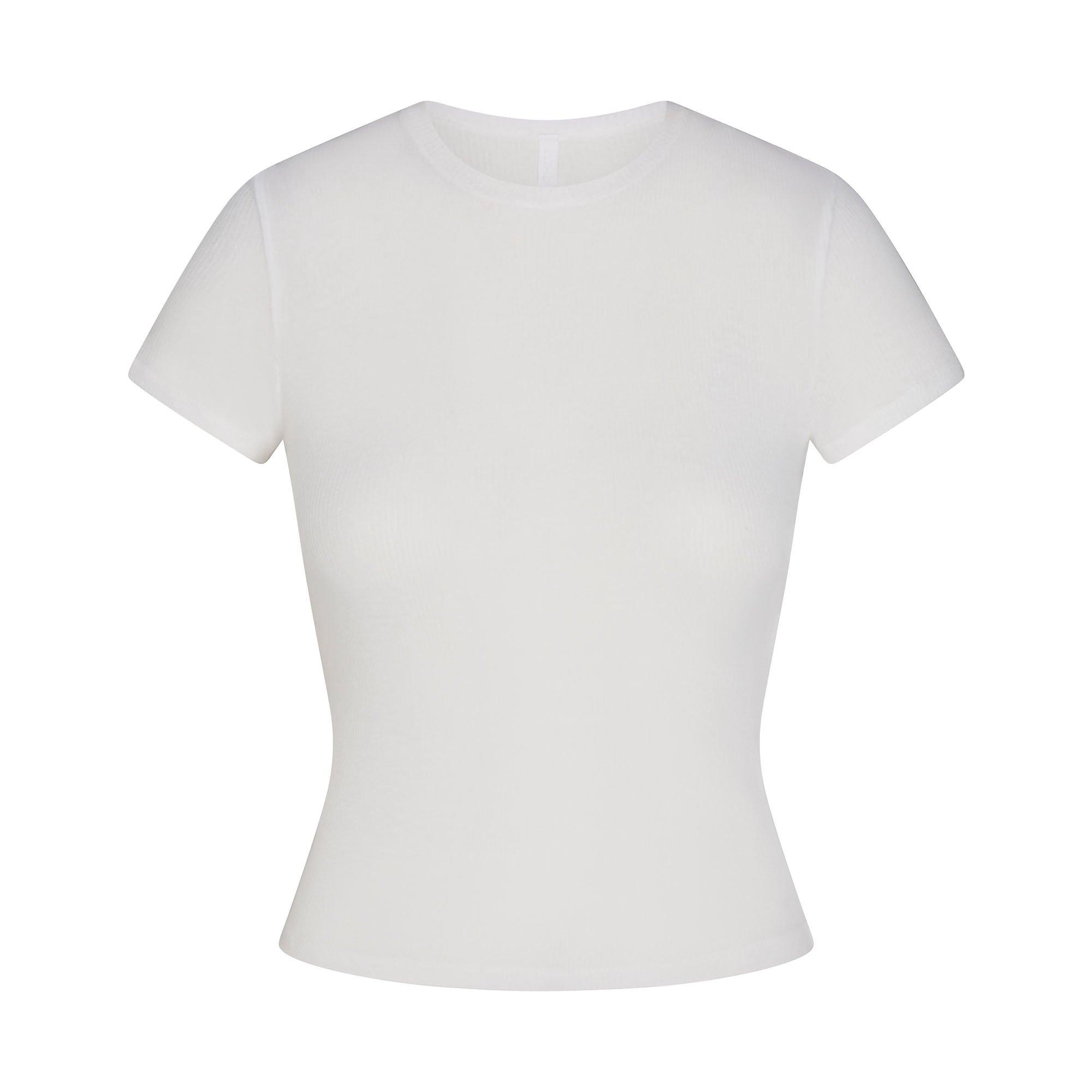 SNOW - SKIMS - Women's Crew T-Shirt - 1