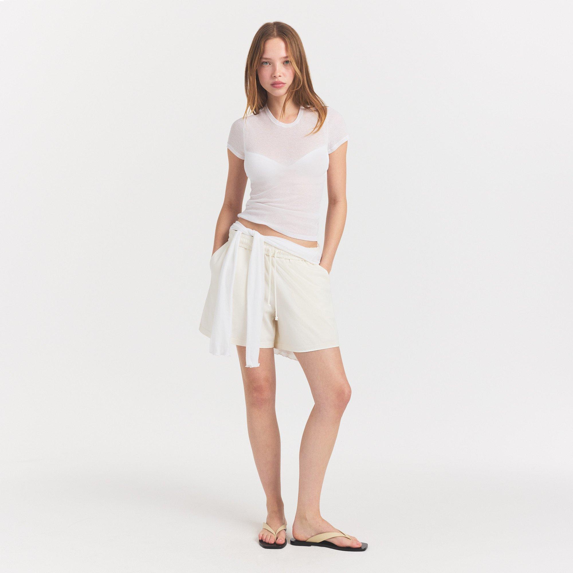 SNOW - SKIMS - Women's Crew T-Shirt - 5