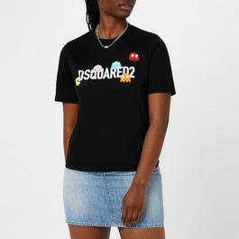 DSquared2 Pac-Man Logo T Shirt