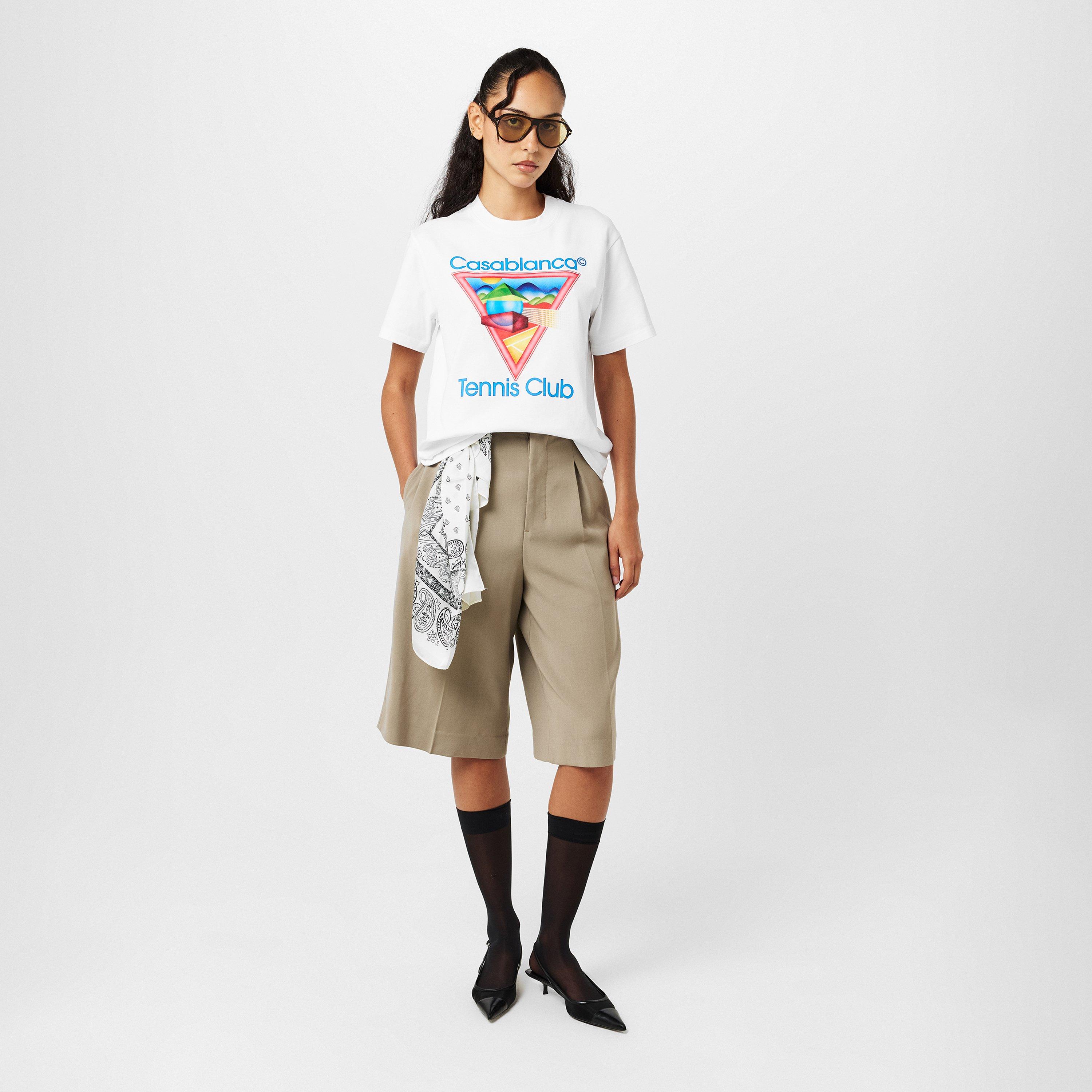 White - Casablanca - Women's Oversized T-Shirt - 6