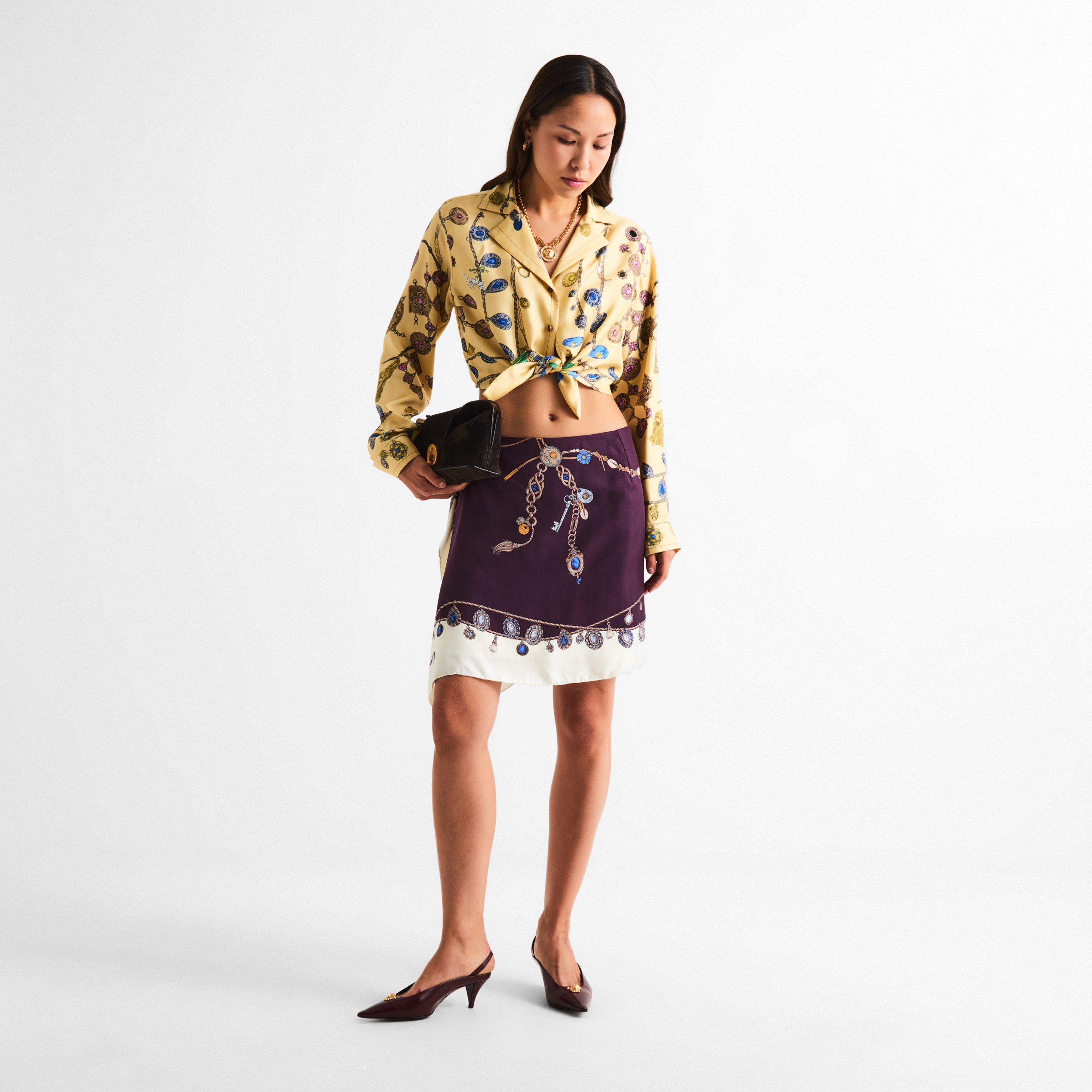 Yellw Ivry Brwn - Versace - Versace Informal Sil Ld64 - 6