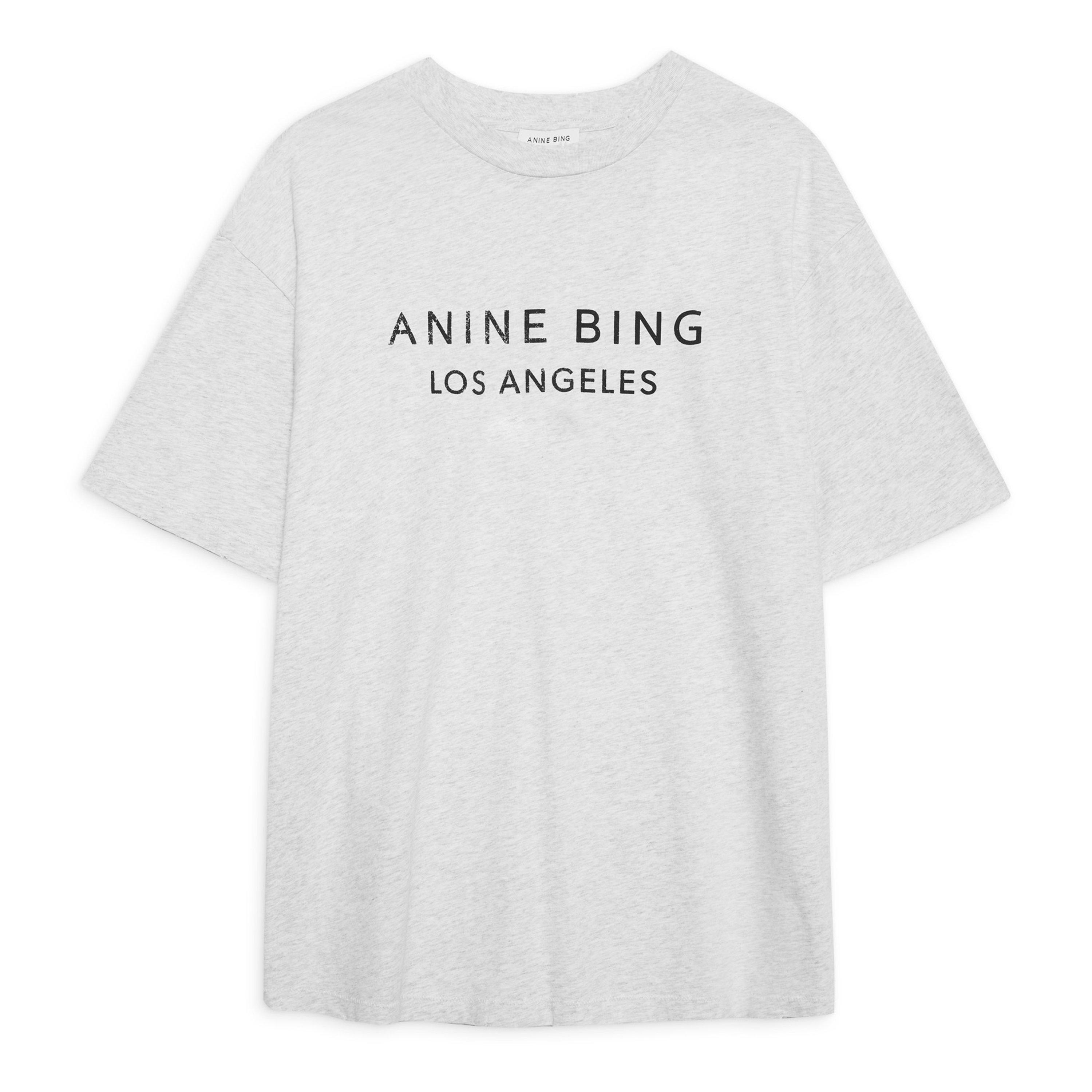 Heather Grey - Anine Bing - Womens Myers T-Shirt - 1