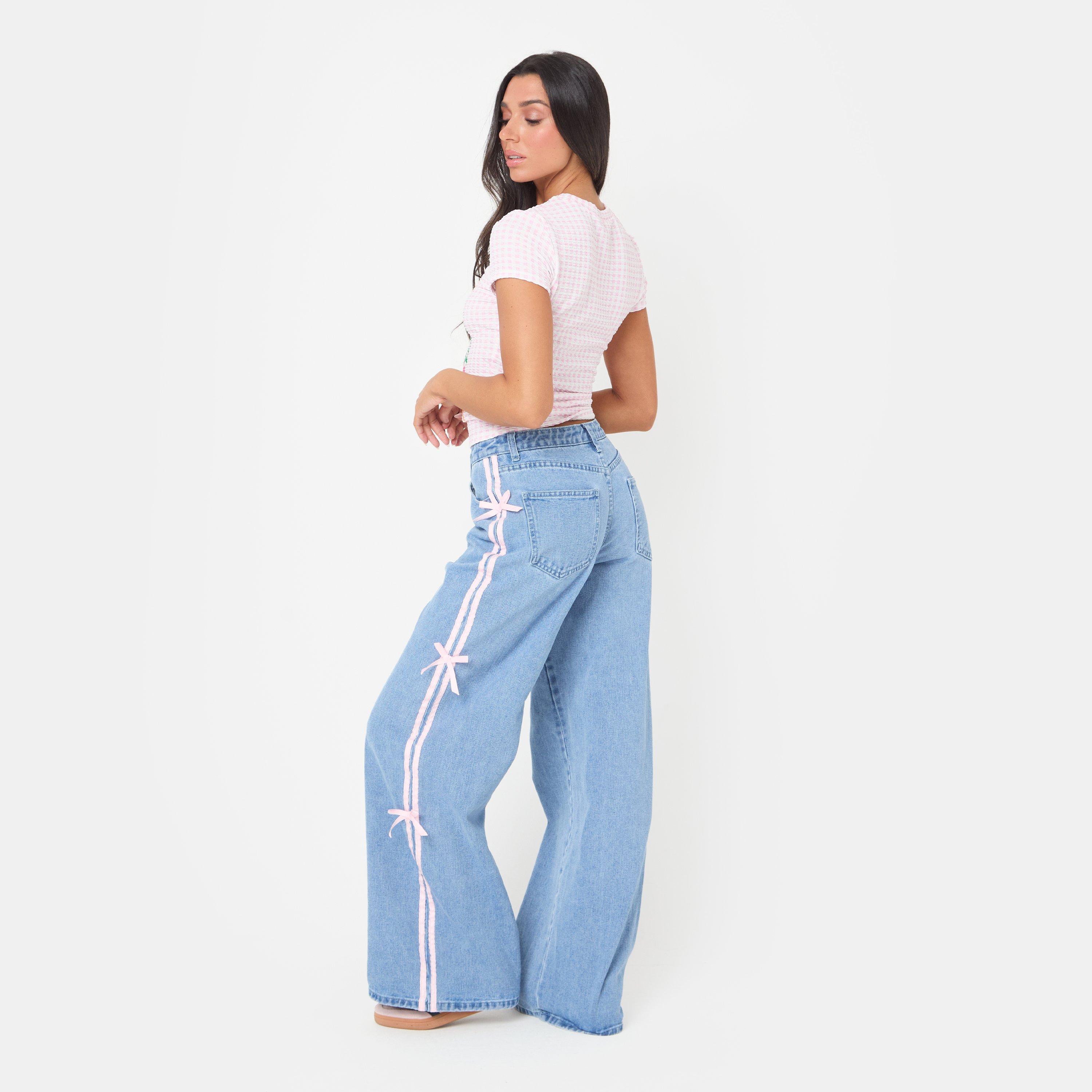 Pink Gingham - I Saw It First - Gingham Graphic Tee - 3