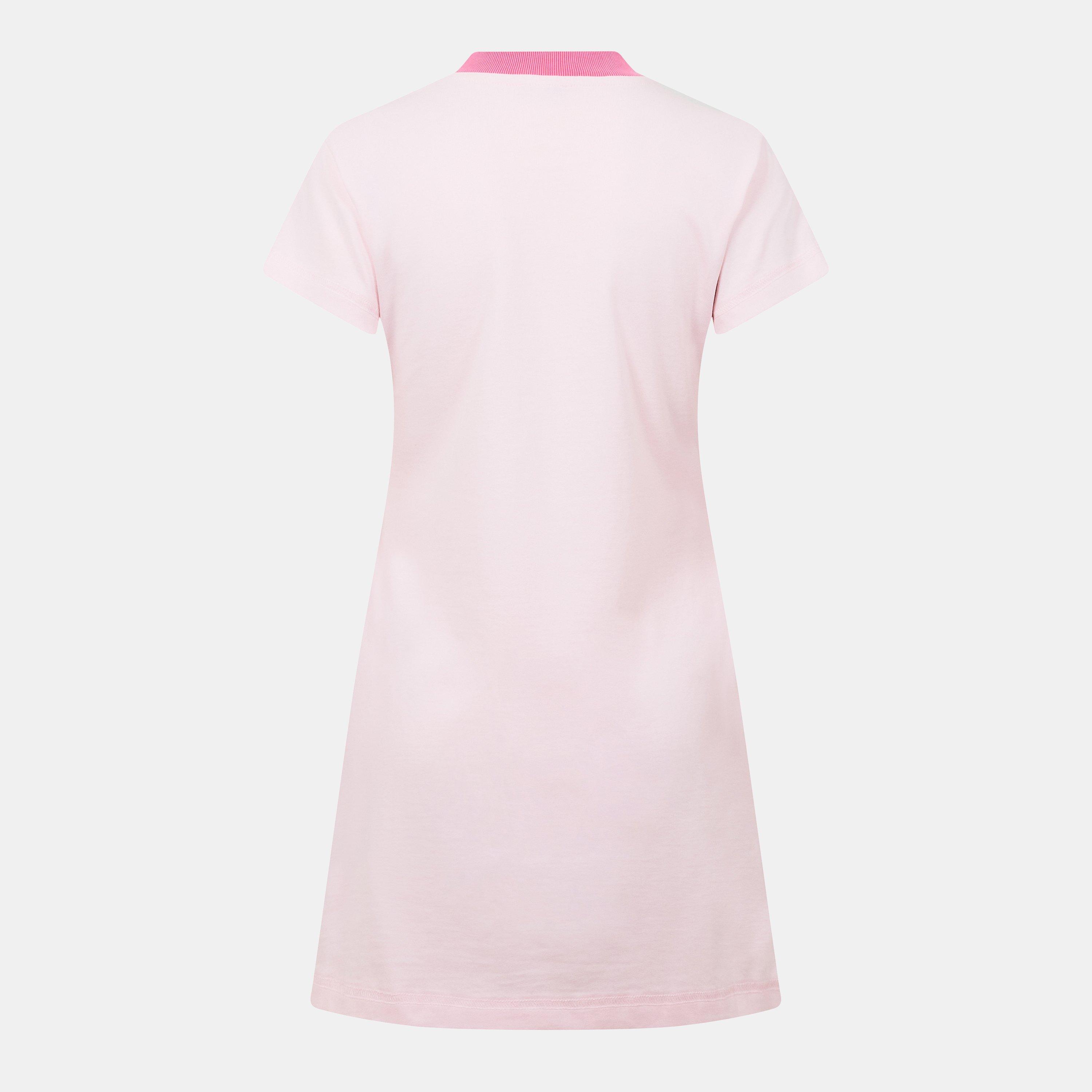 Pink - Casablanca - Women's Casa Mascot T-Shirt Dress - 2