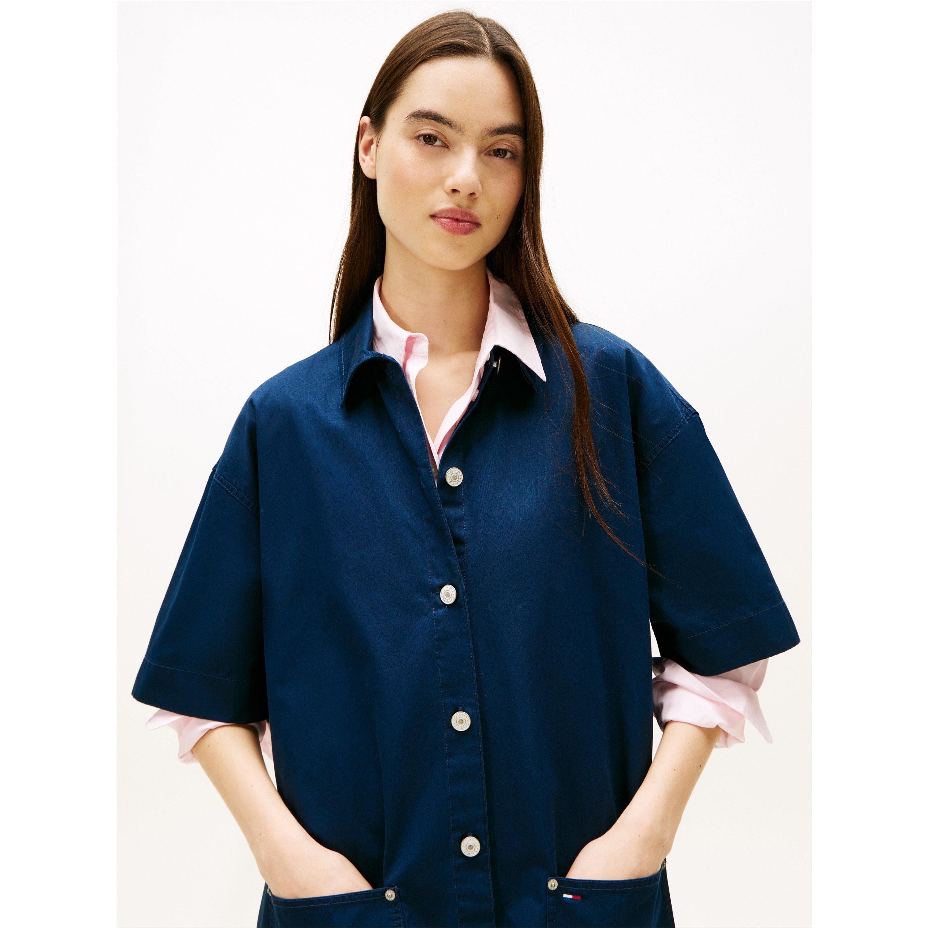 Dark Night Navy - Tommy Jeans - TJ Pokt Mini Drs Ld61 - 2