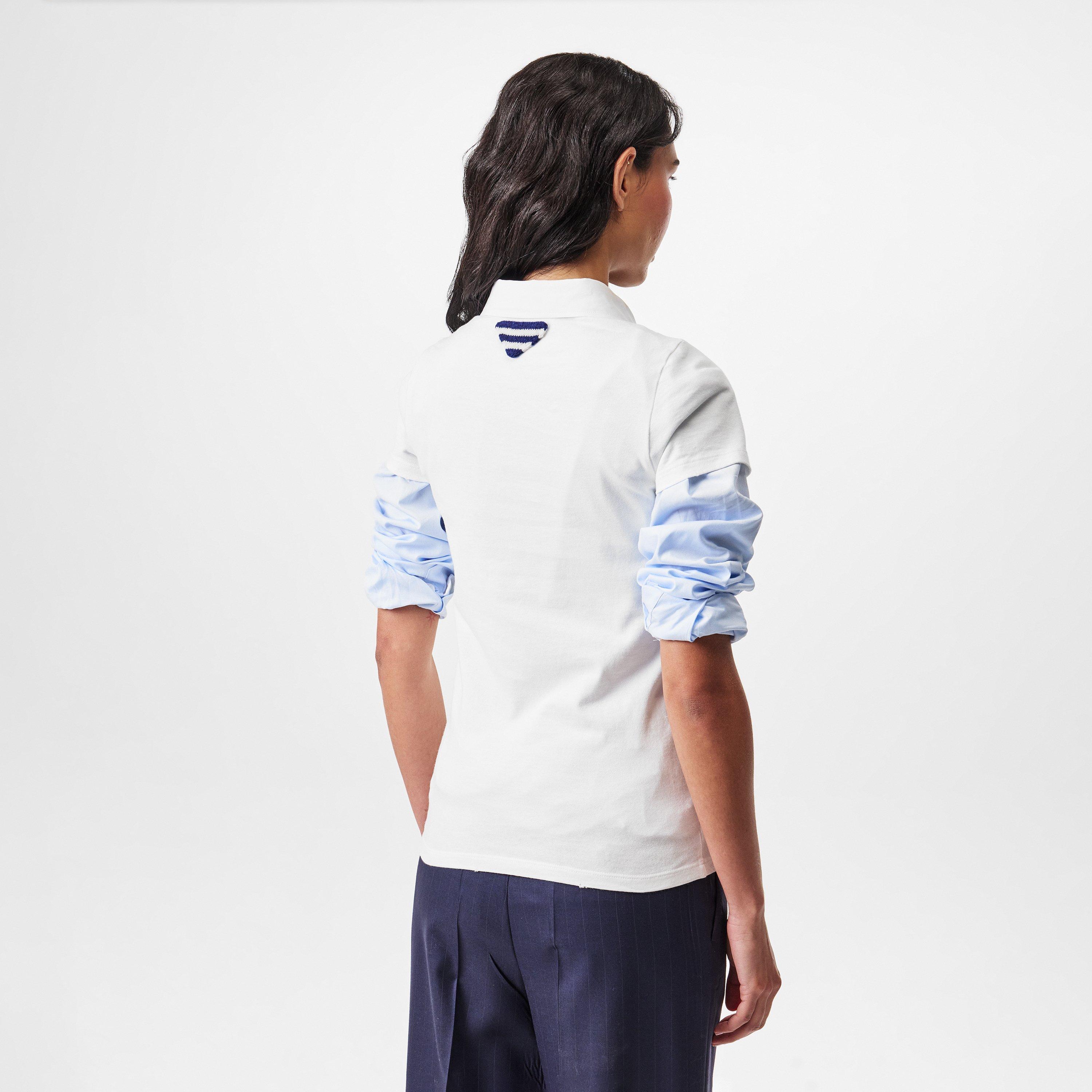 Bianco - Prada - Printed Jersey Logo T-Shirt - 4