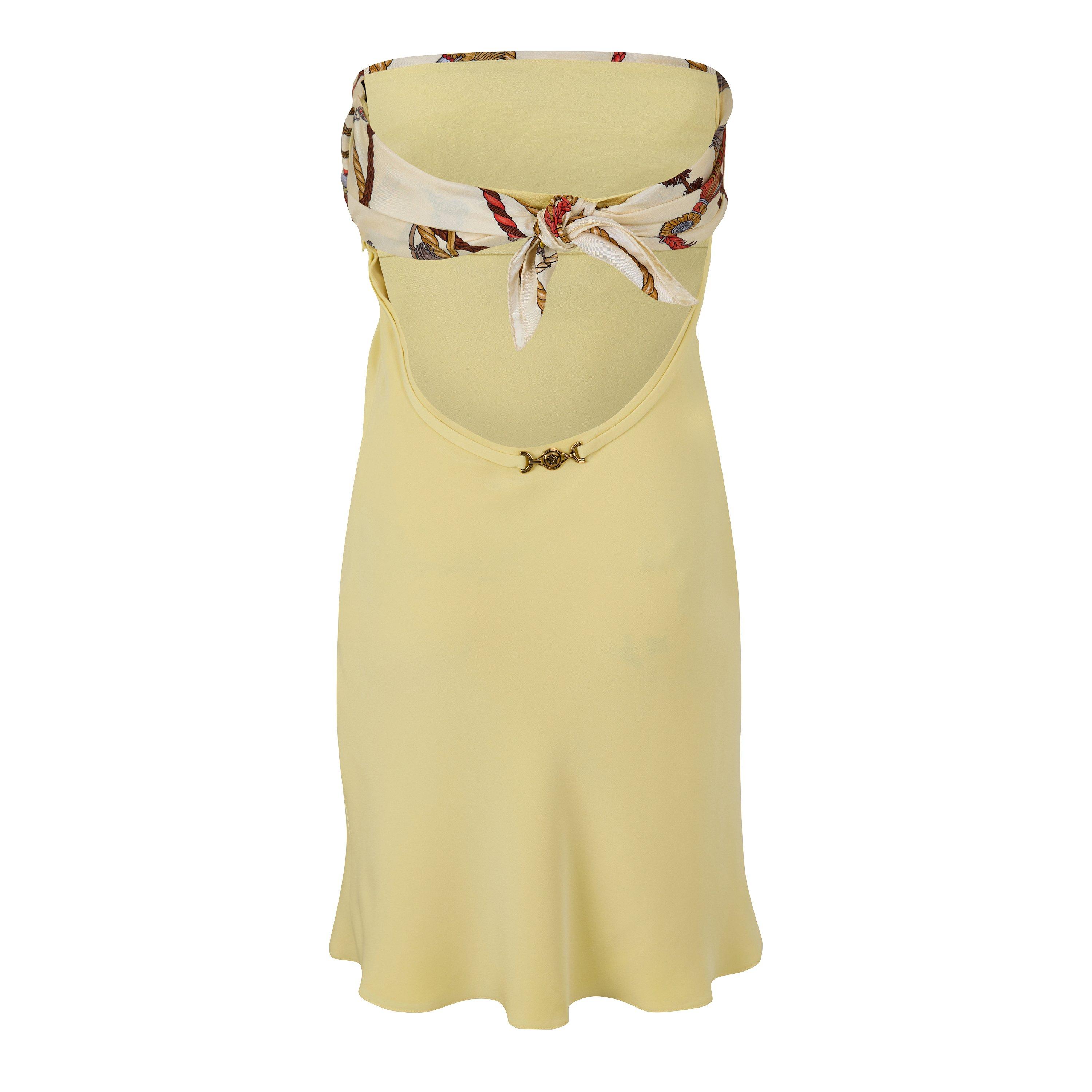 Yellw Ivry Brwn - Versace - Versace Silk Twill S Ld64 - 2