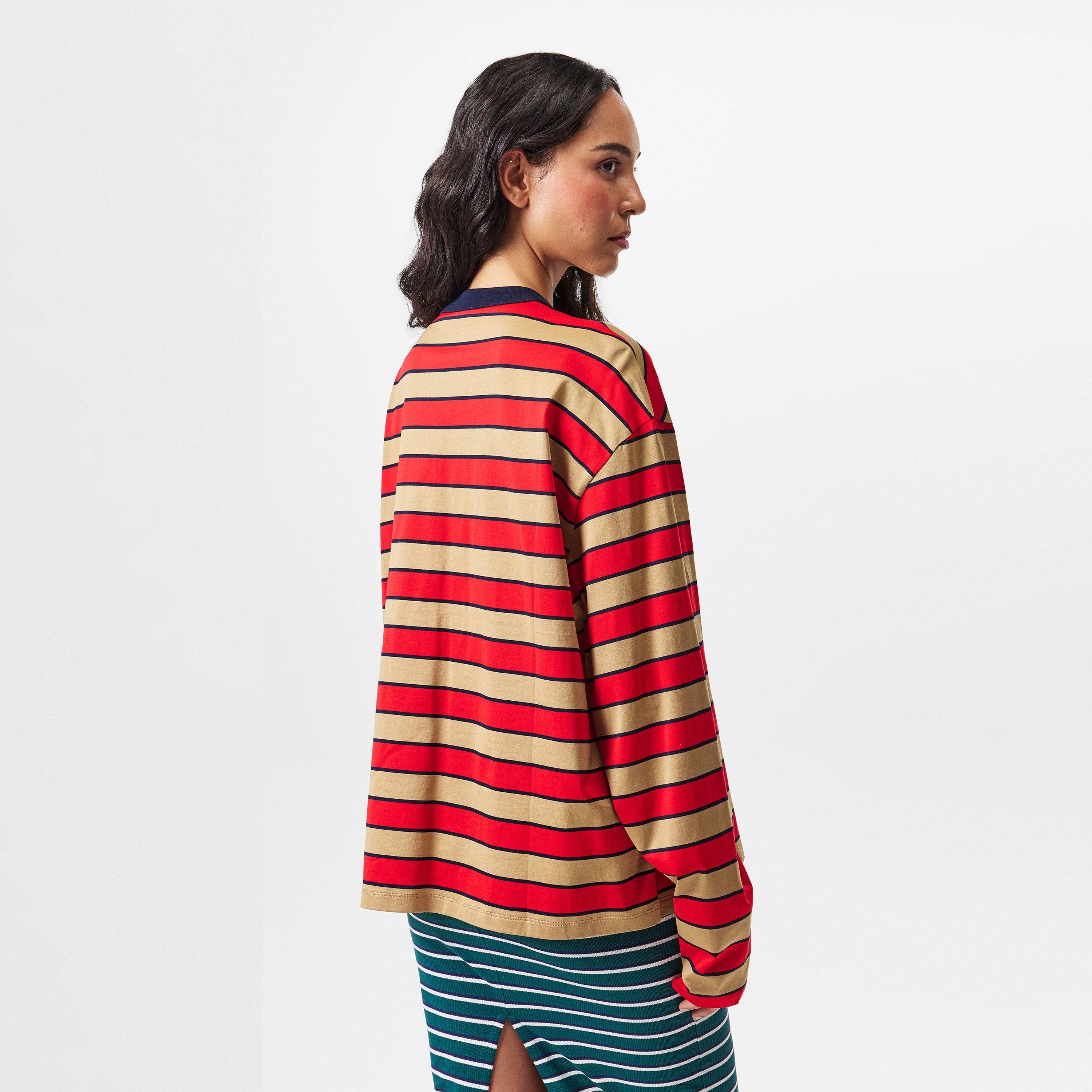 Cammello - Prada - Stripe Long Sleeve T-Shirt - 4