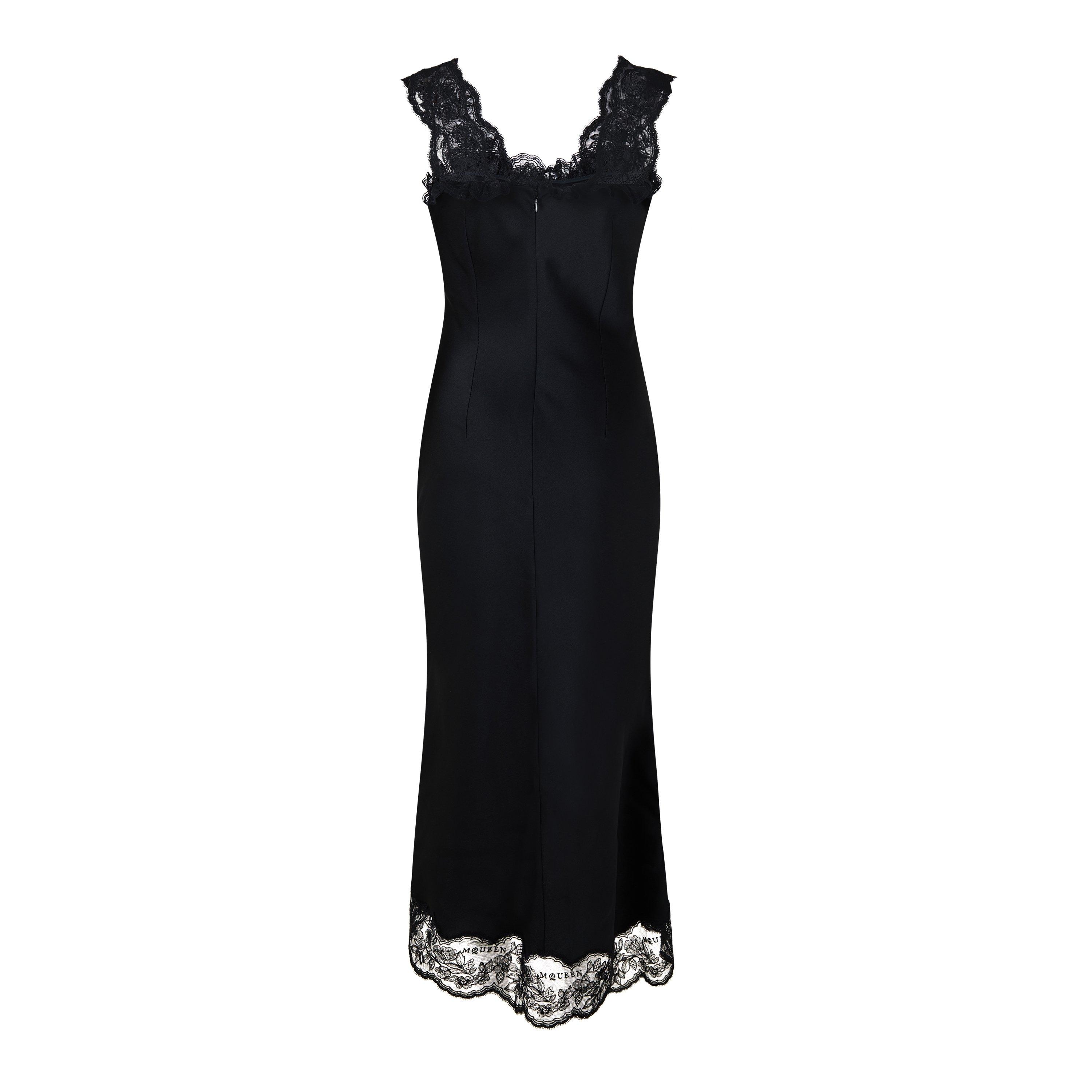 Black - Alexander McQueen - Alex Satin and Lace Ld63 - 2