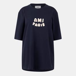 Ami Paris Logo T Shirt