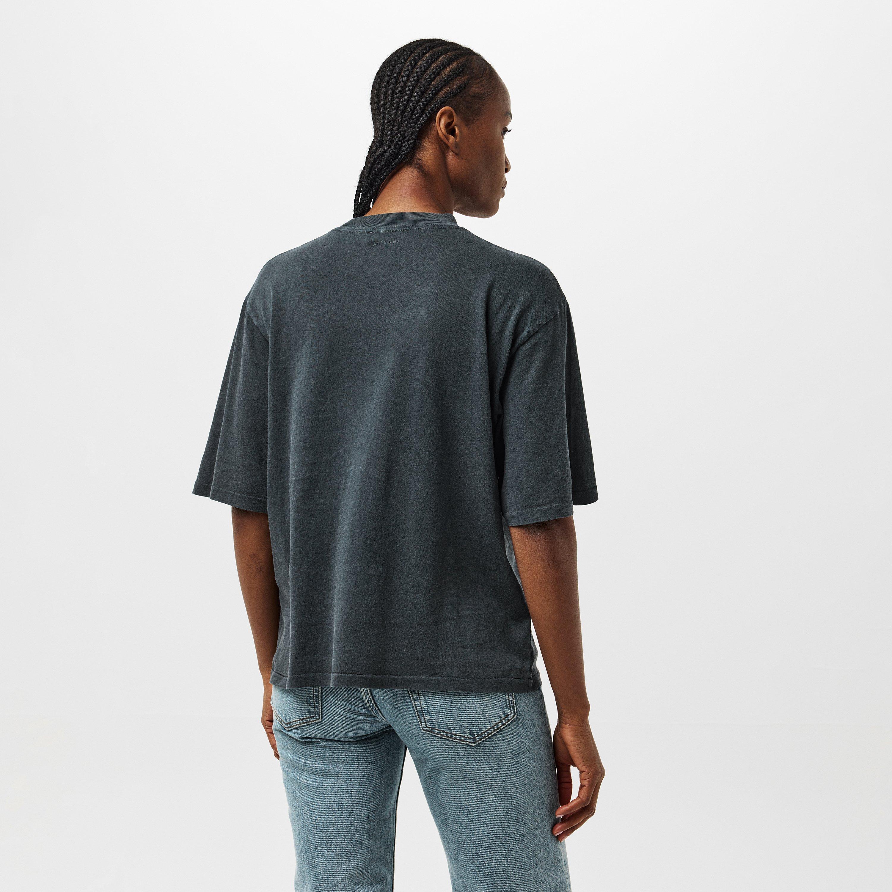 Washed Charcoal - Anine Bing - Women's Regular Fit T-Shirt - 4
