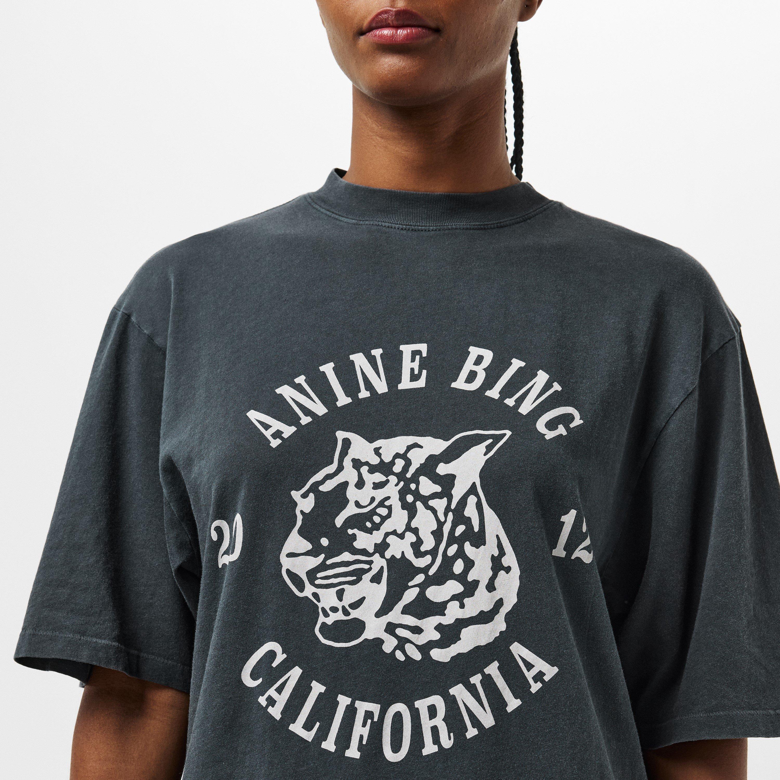 Washed Charcoal - Anine Bing - Women's Regular Fit T-Shirt - 5