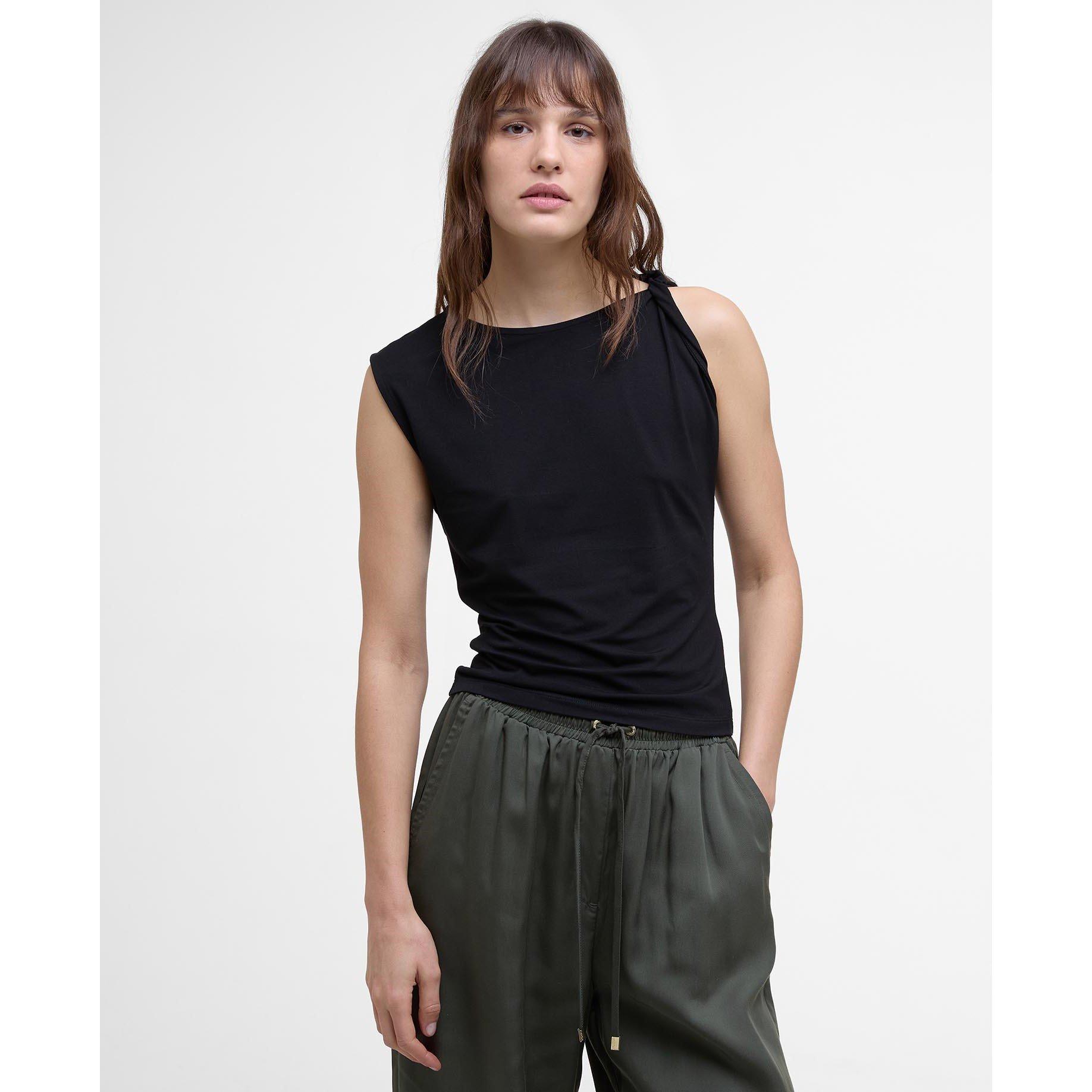 Black - Barbour International - Women's B.Intense Felicity Slim Fit T-Shirt - 2