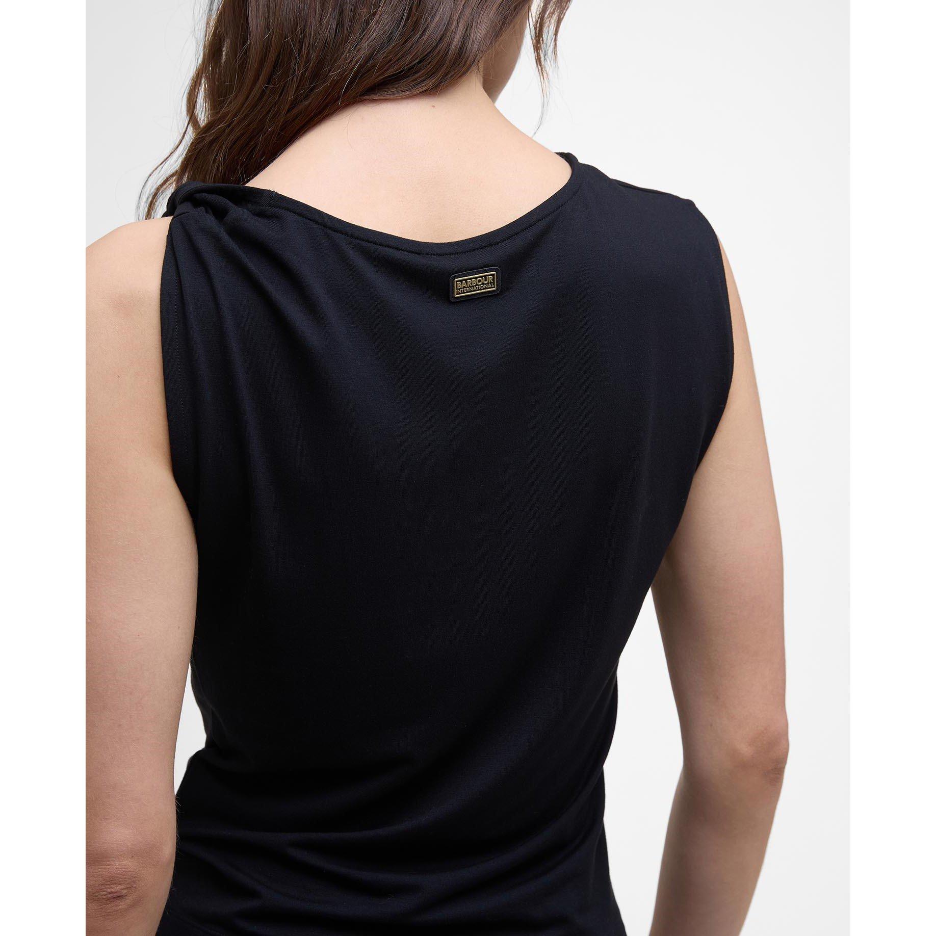 Black - Barbour International - Women's B.Intense Felicity Slim Fit T-Shirt - 5