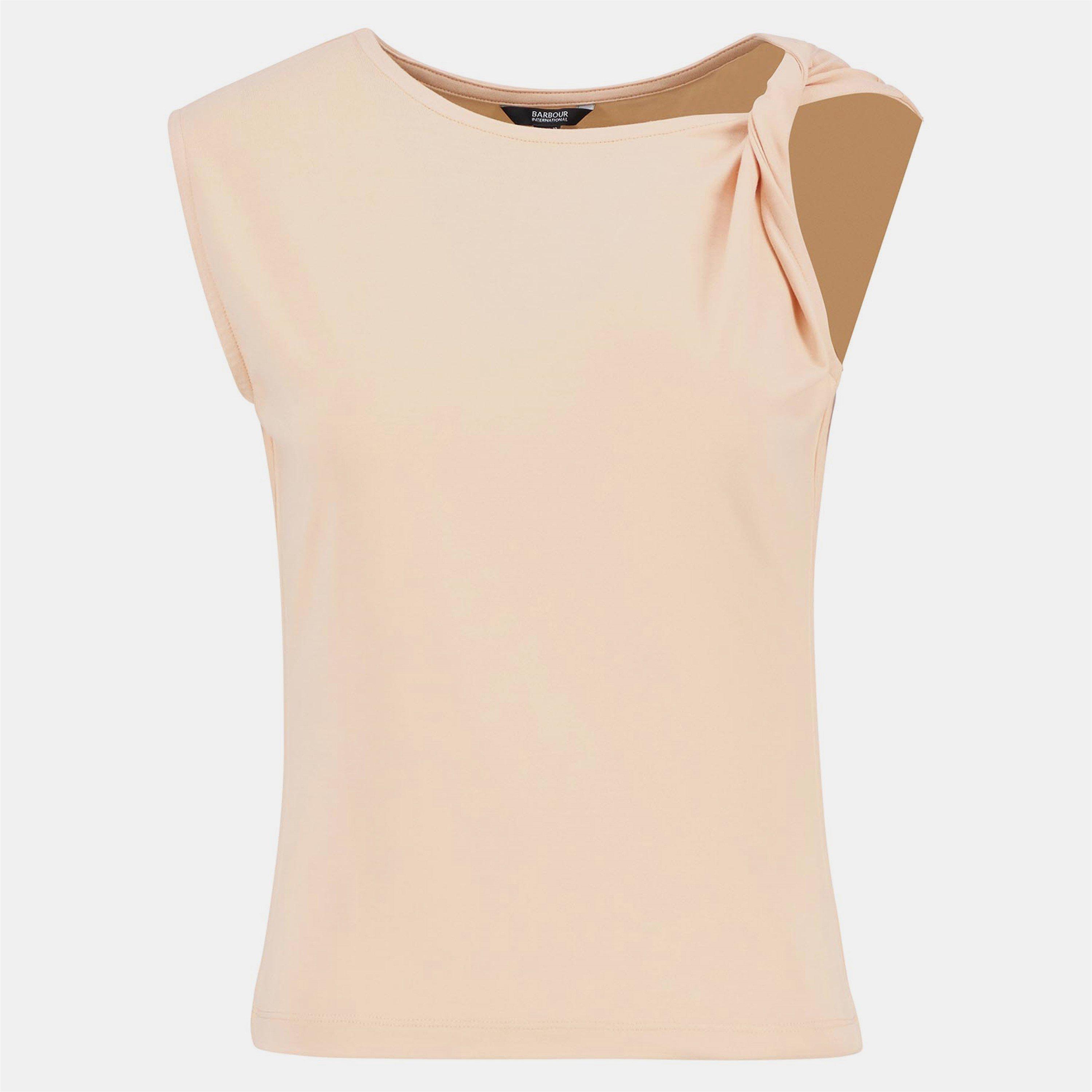 Peach Parfait - Barbour International - Women's B.Intense Felicity Slim Fit T-Shirt - 1