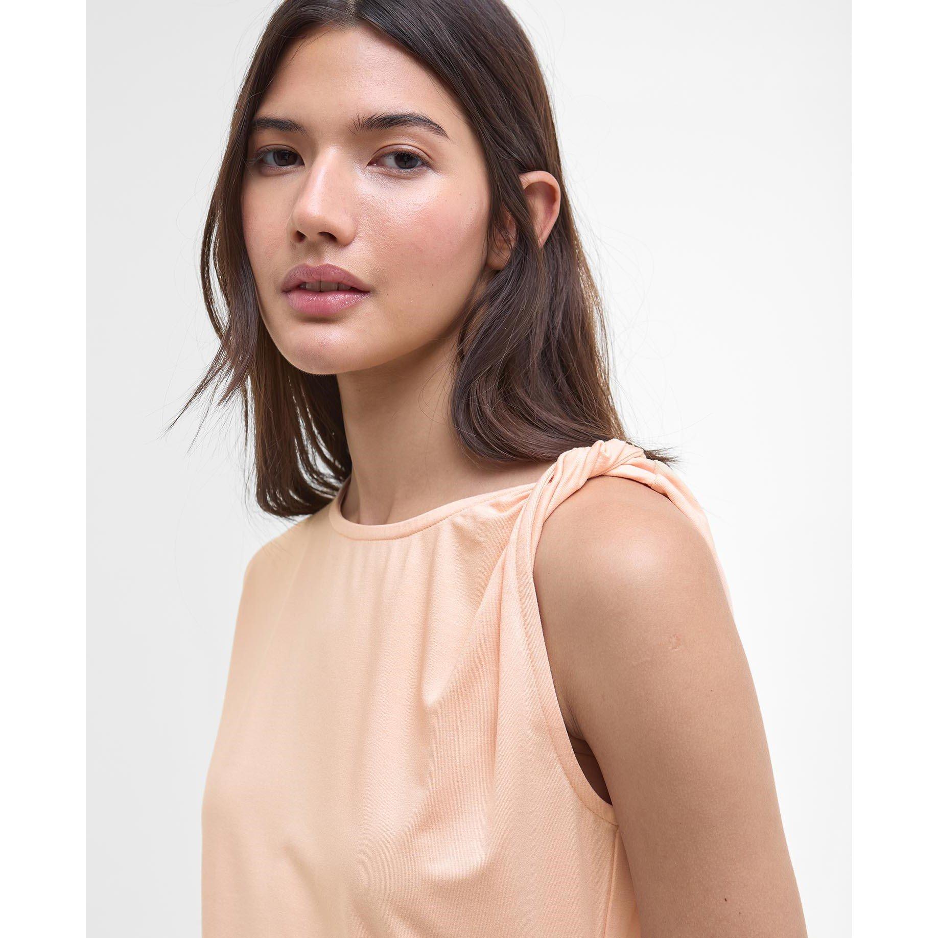 Peach Parfait - Barbour International - Women's B.Intense Felicity Slim Fit T-Shirt - 4