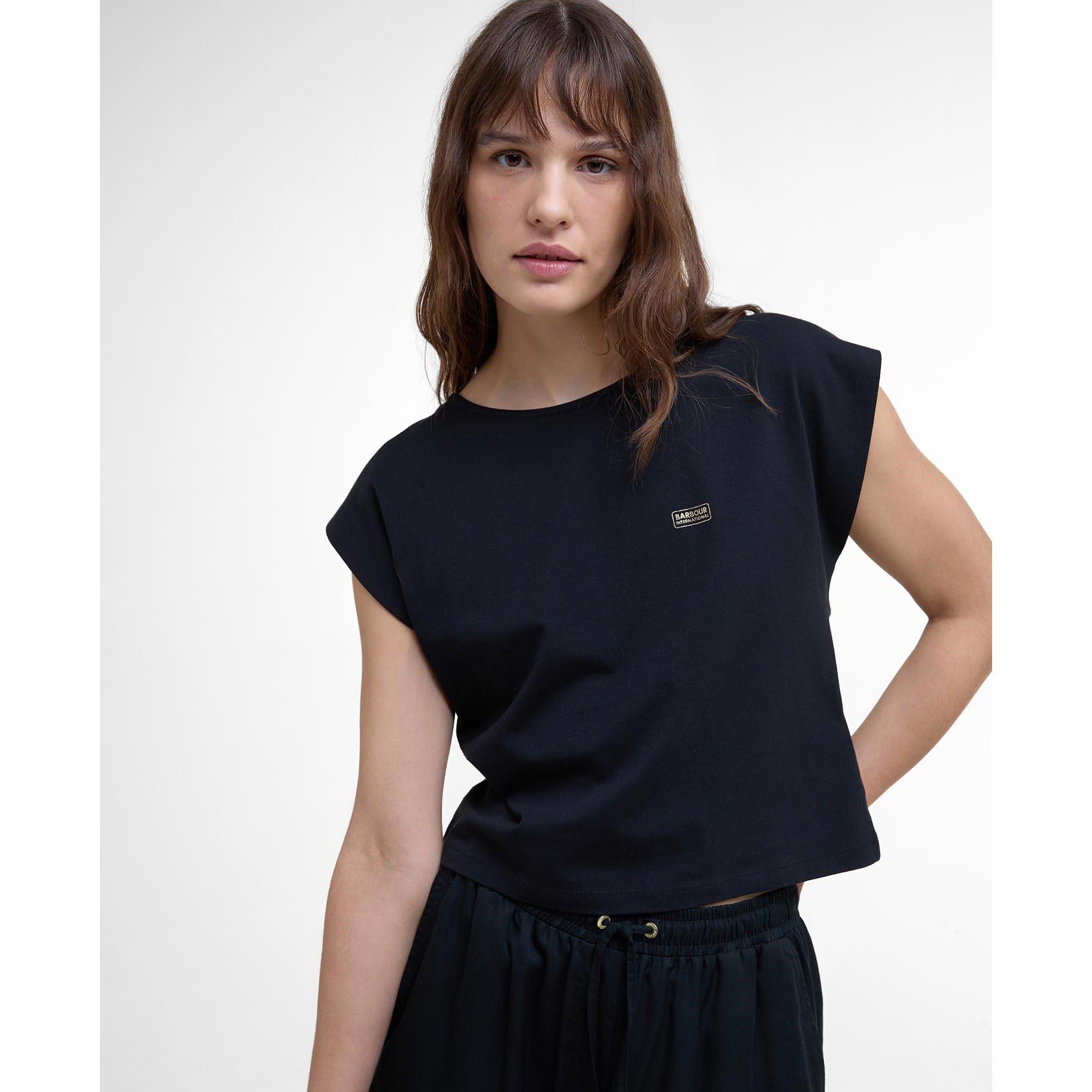 Black - Barbour International - Women's B.Intense Natalia Slim Fit T-Shirt - 4