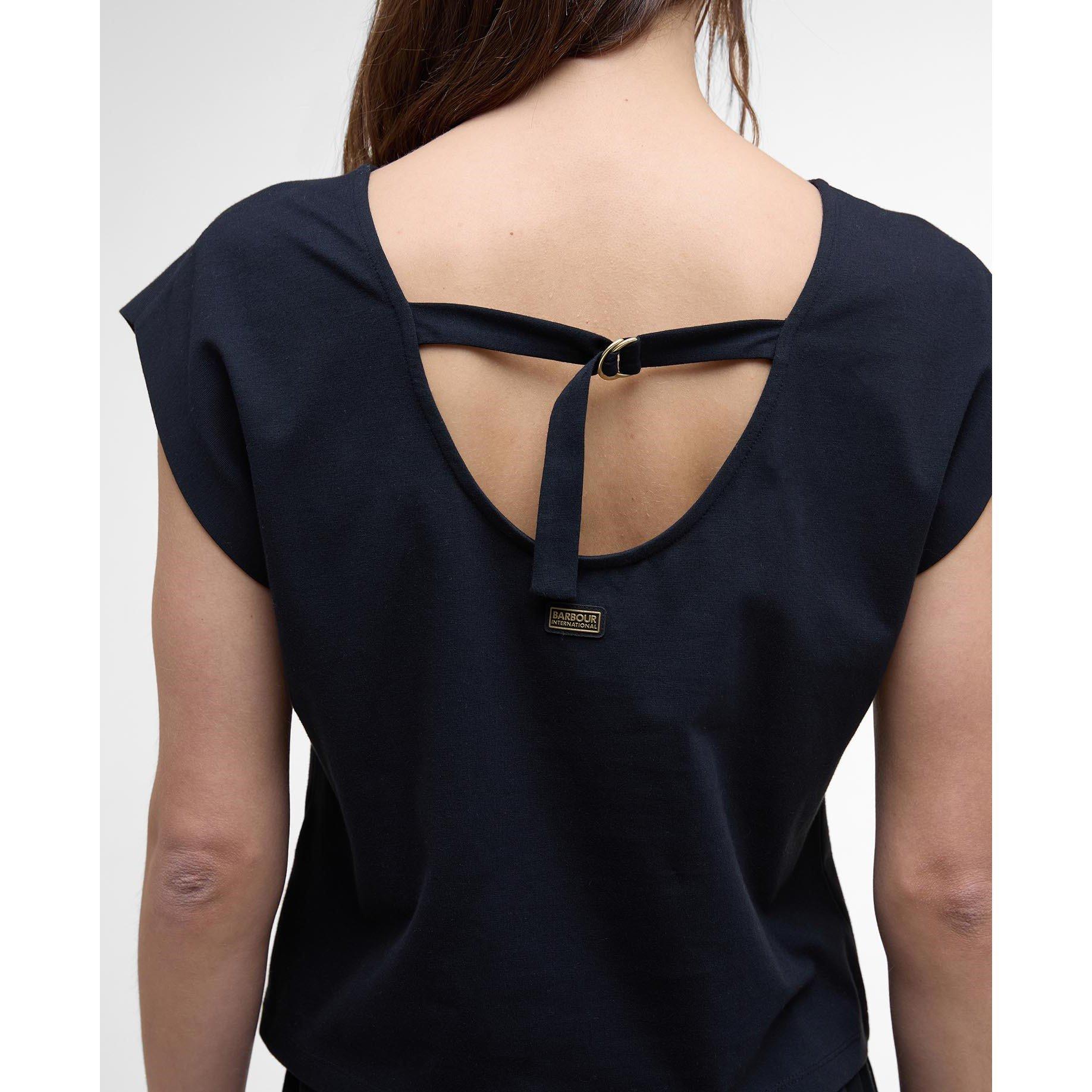 Black - Barbour International - Women's B.Intense Natalia Slim Fit T-Shirt - 6