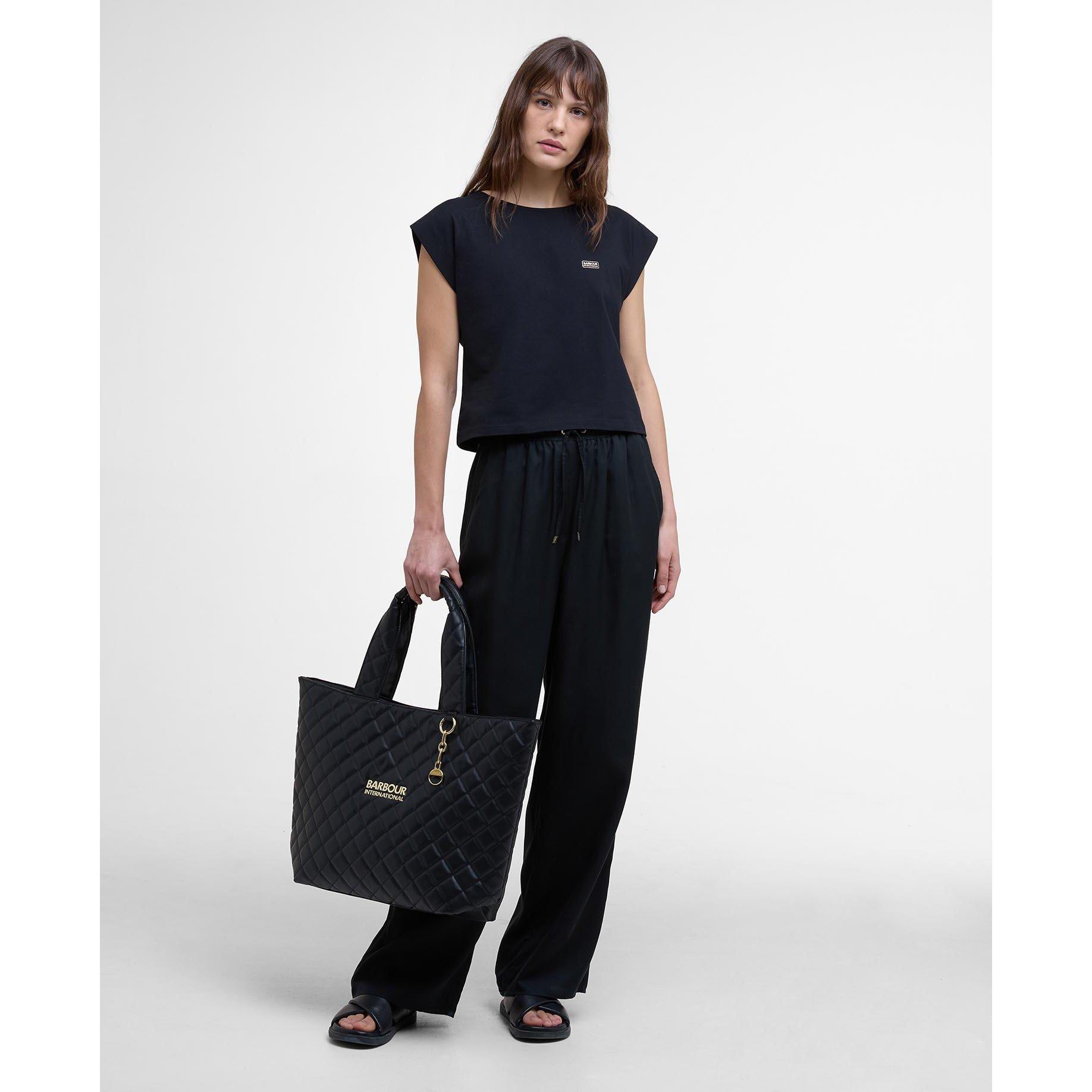 Black - Barbour International - Women's B.Intense Natalia Slim Fit T-Shirt - 7