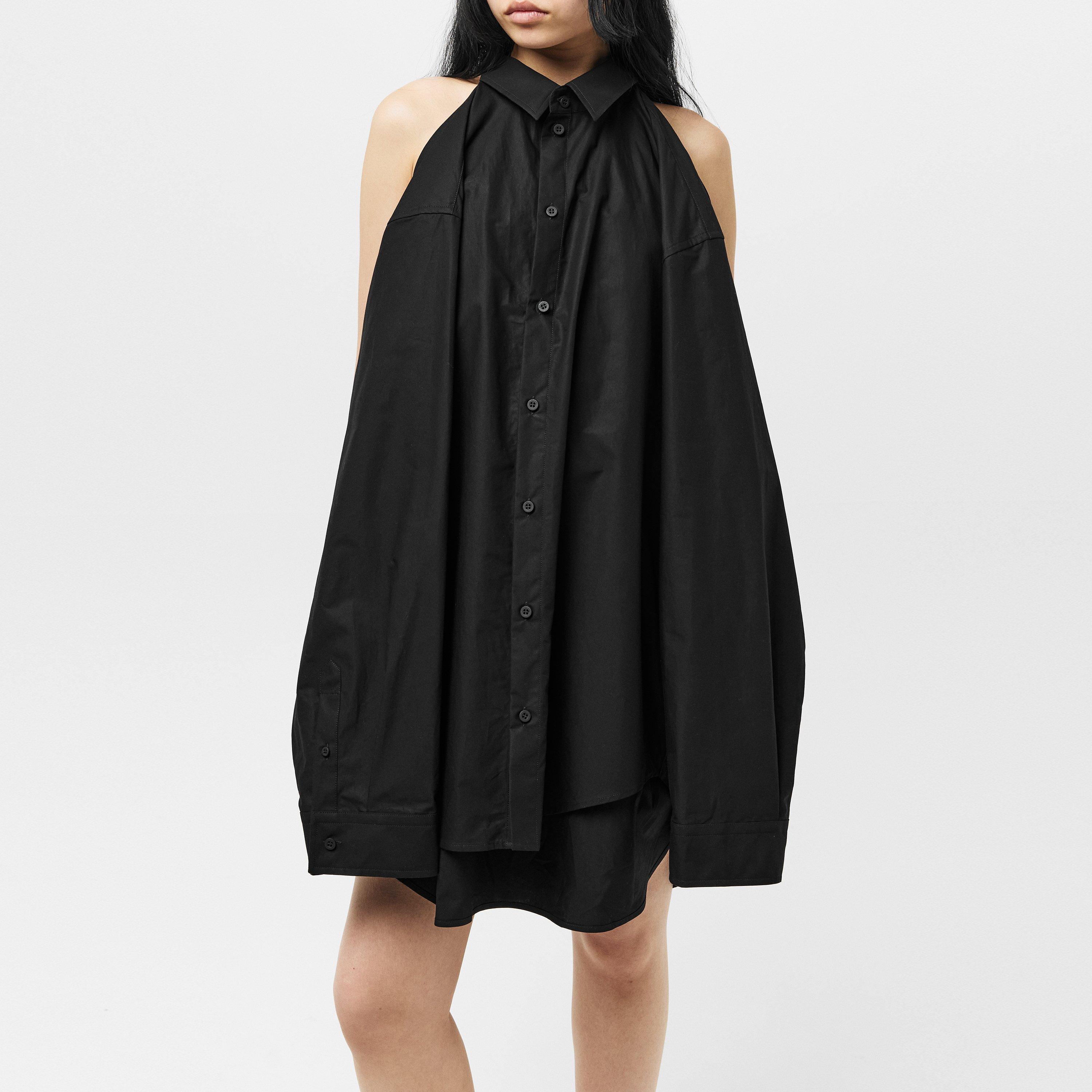 Black - Balenciaga - Suspend Shirt Dress - 3