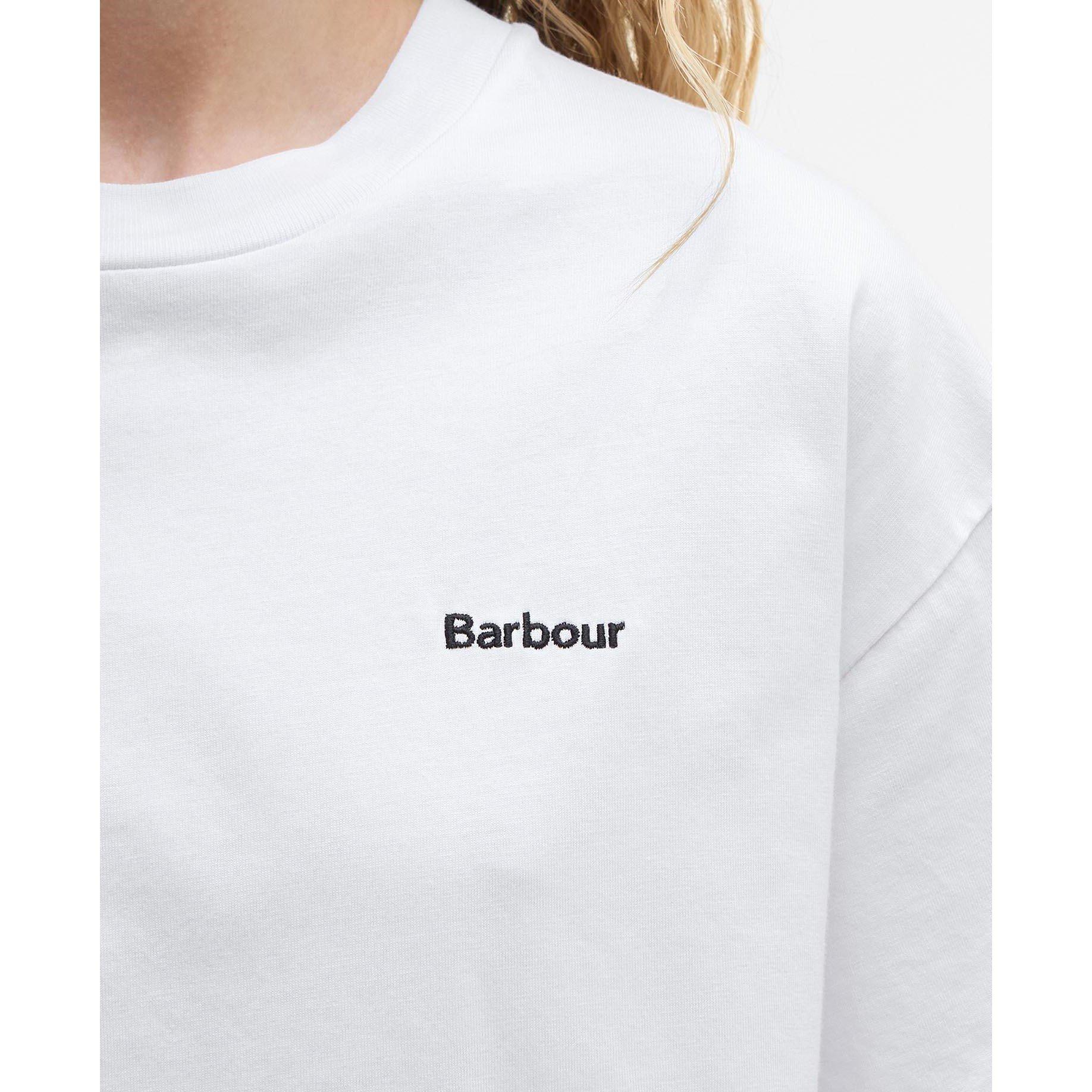 White - Barbour - Women's Jema Oversized T-Shirt - 5