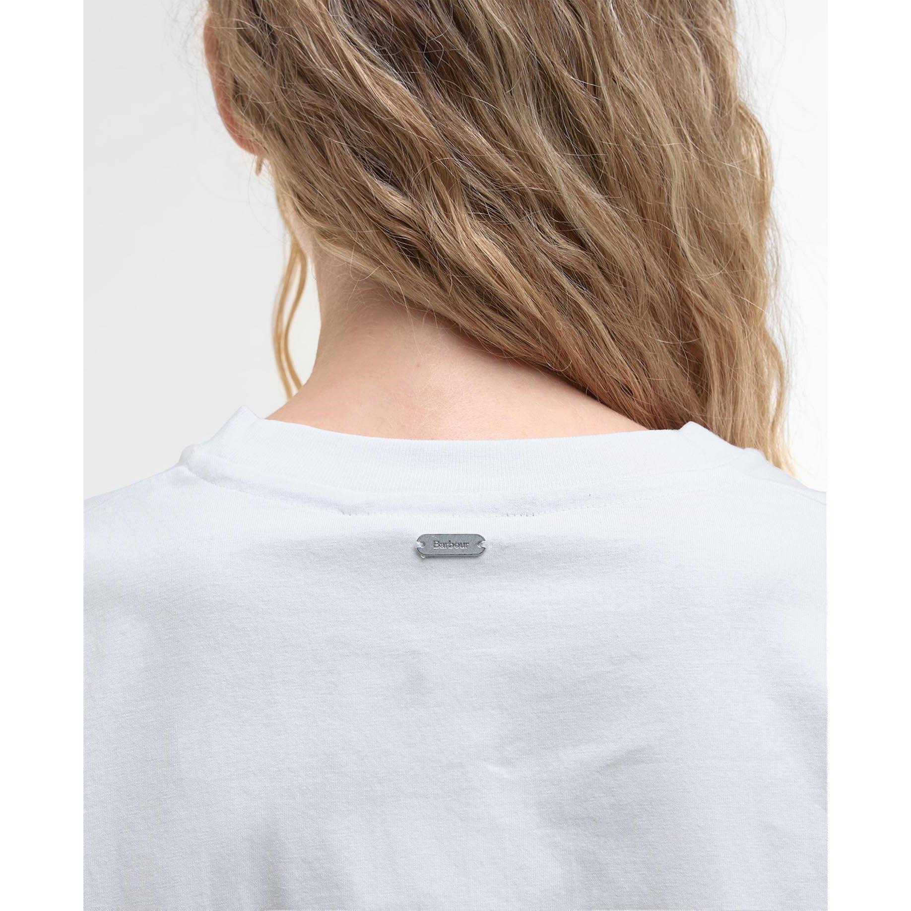 White - Barbour - Women's Jema Oversized T-Shirt - 6