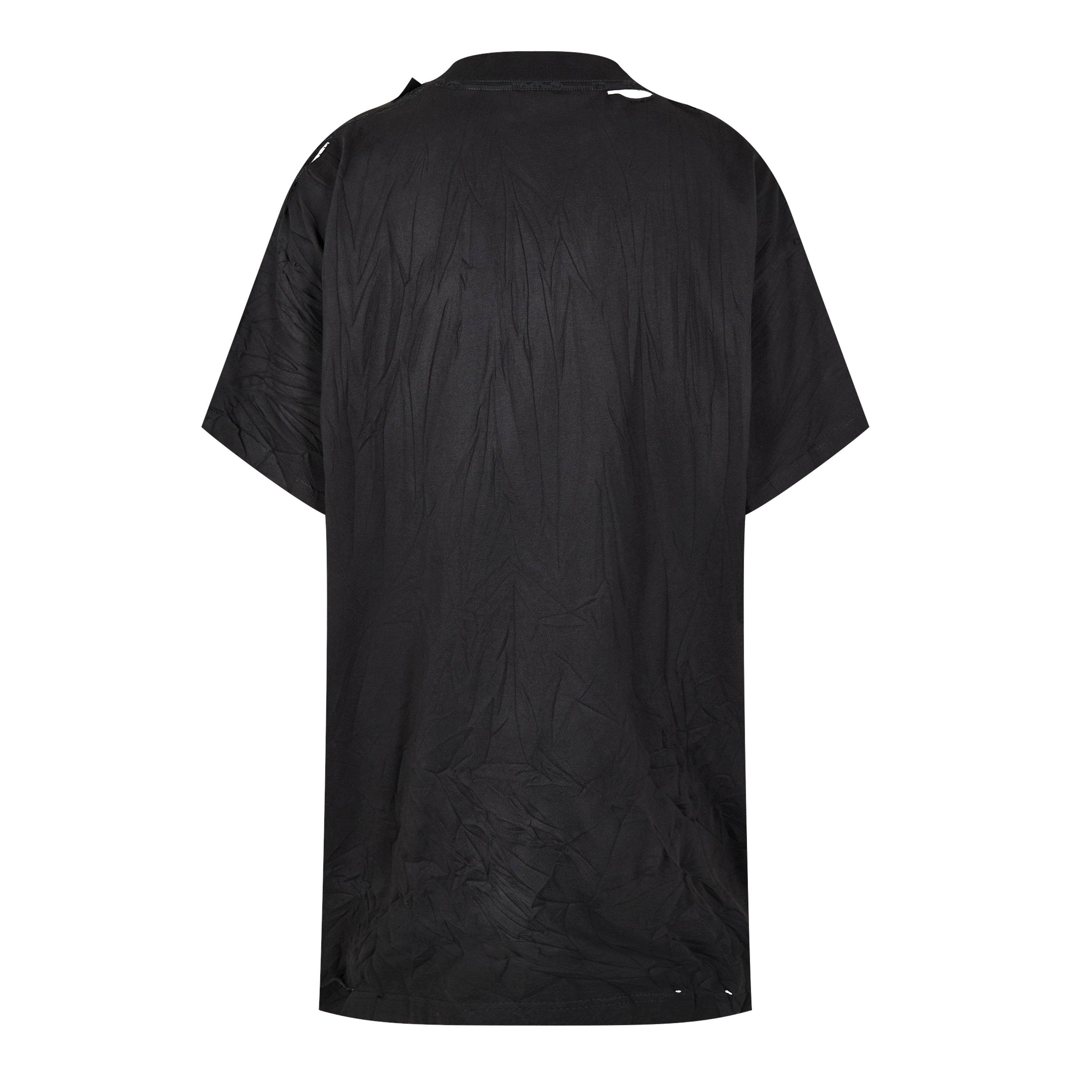 Washed Black - Balenciaga - Planet Earth T-Shirt - 6