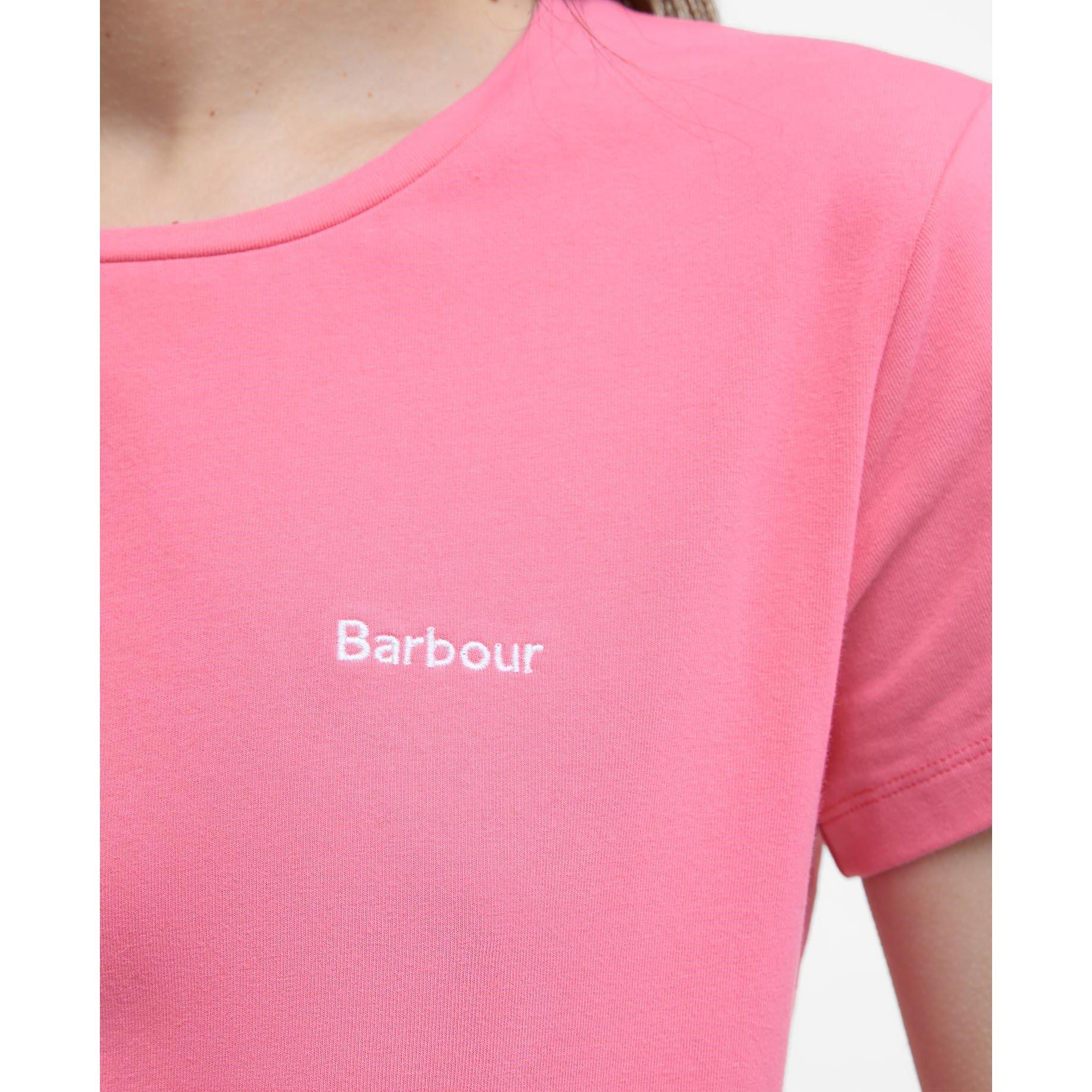 Pink Punch - Barbour - Saltford Logo T-Shirt - 5
