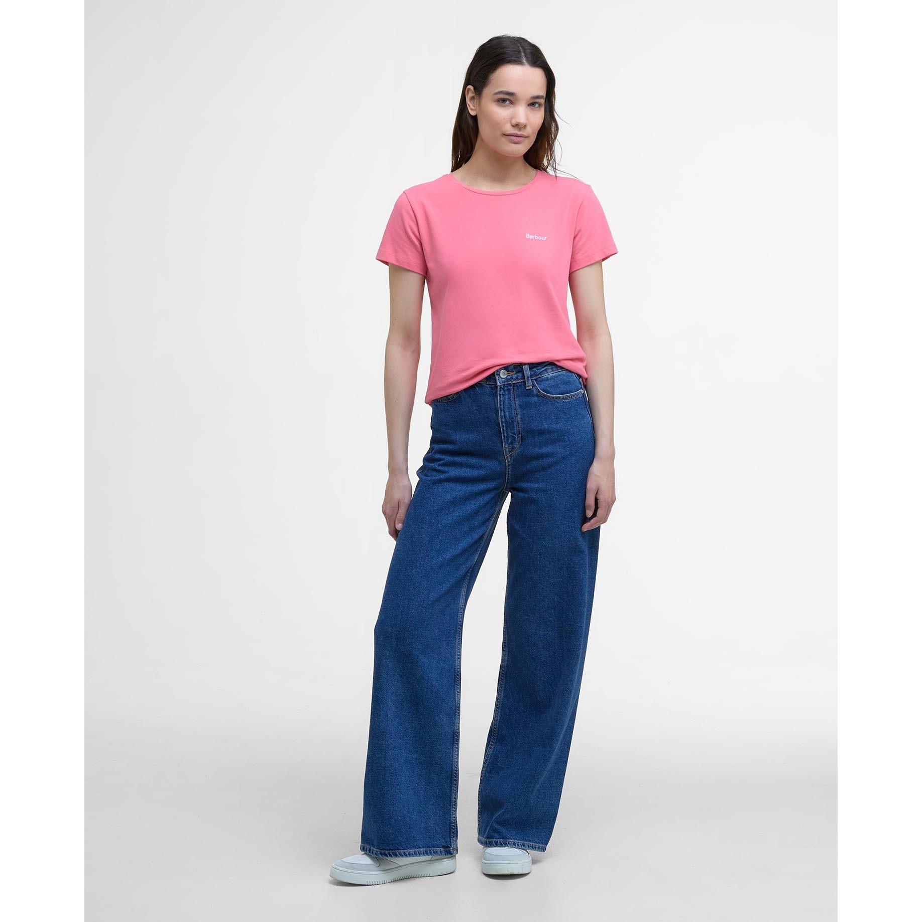 Pink Punch - Barbour - Saltford Logo T-Shirt - 6
