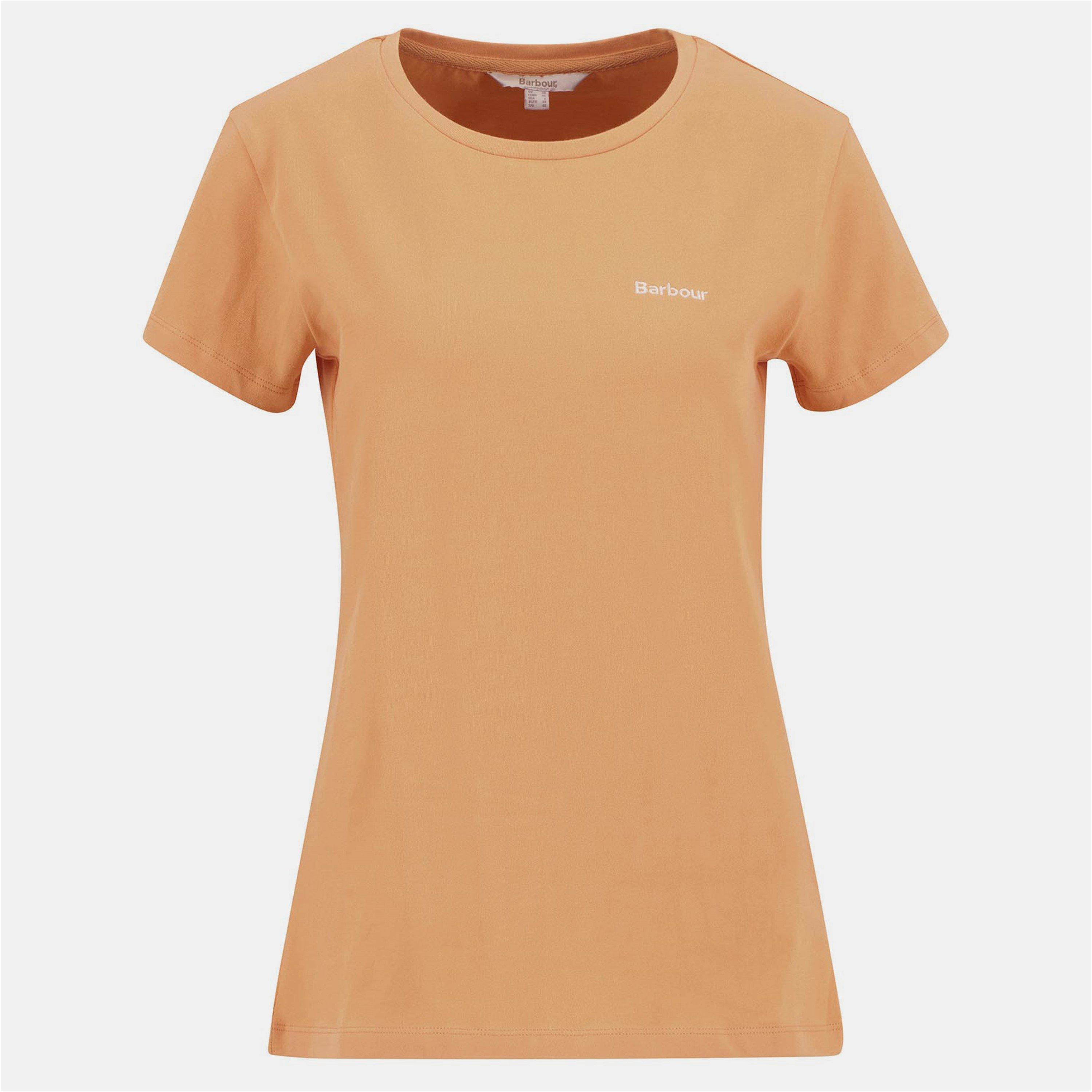 Papaya - Barbour - Saltford Logo T-Shirt - 1