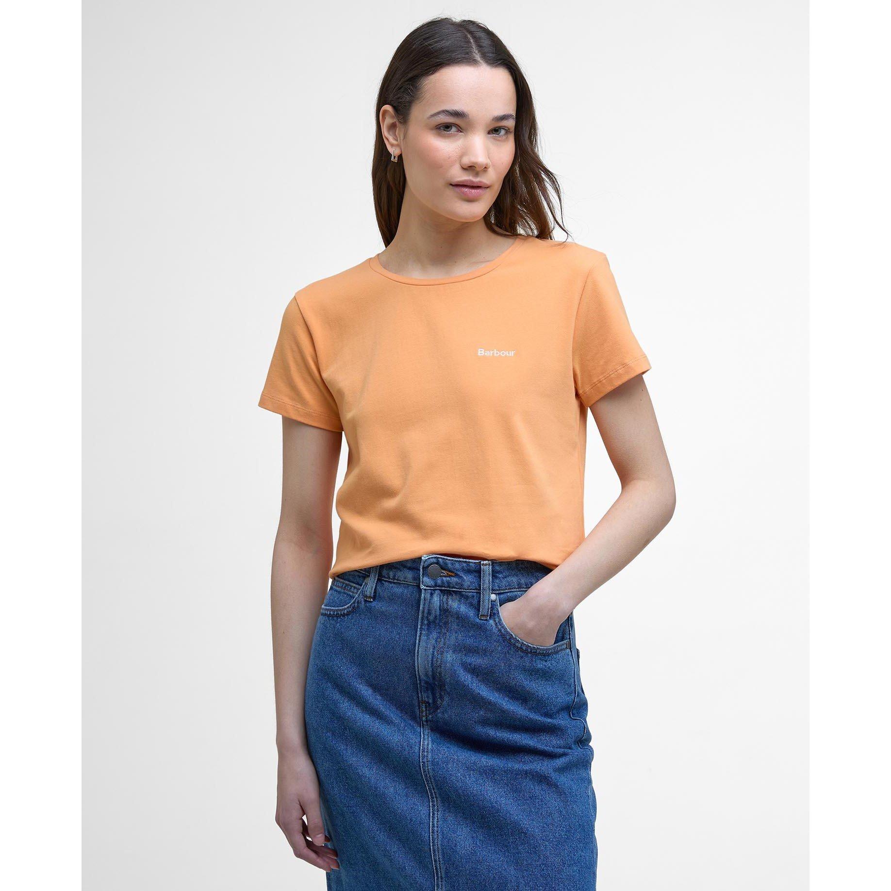 Papaya - Barbour - Saltford Logo T-Shirt - 2