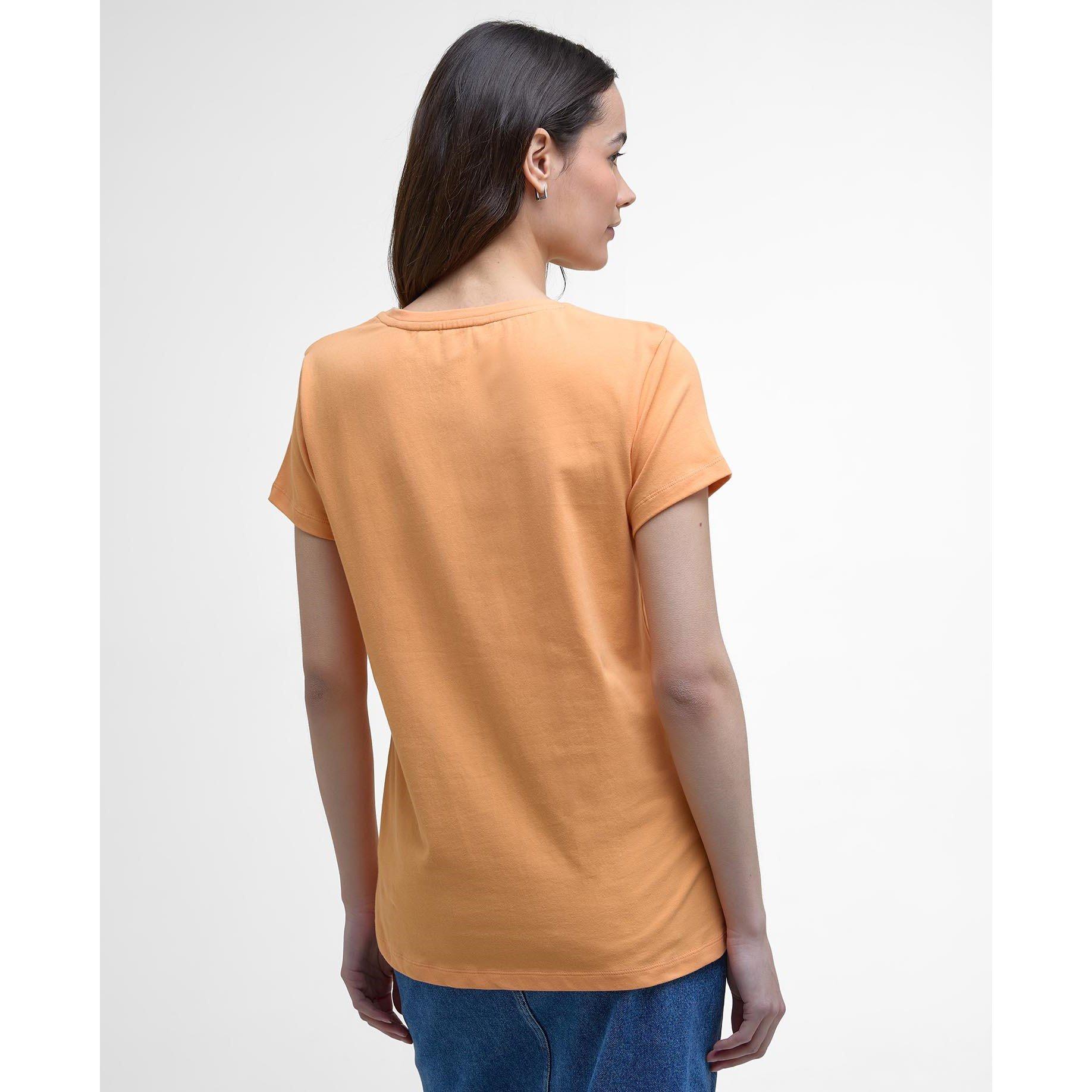 Papaya - Barbour - Saltford Logo T-Shirt - 3