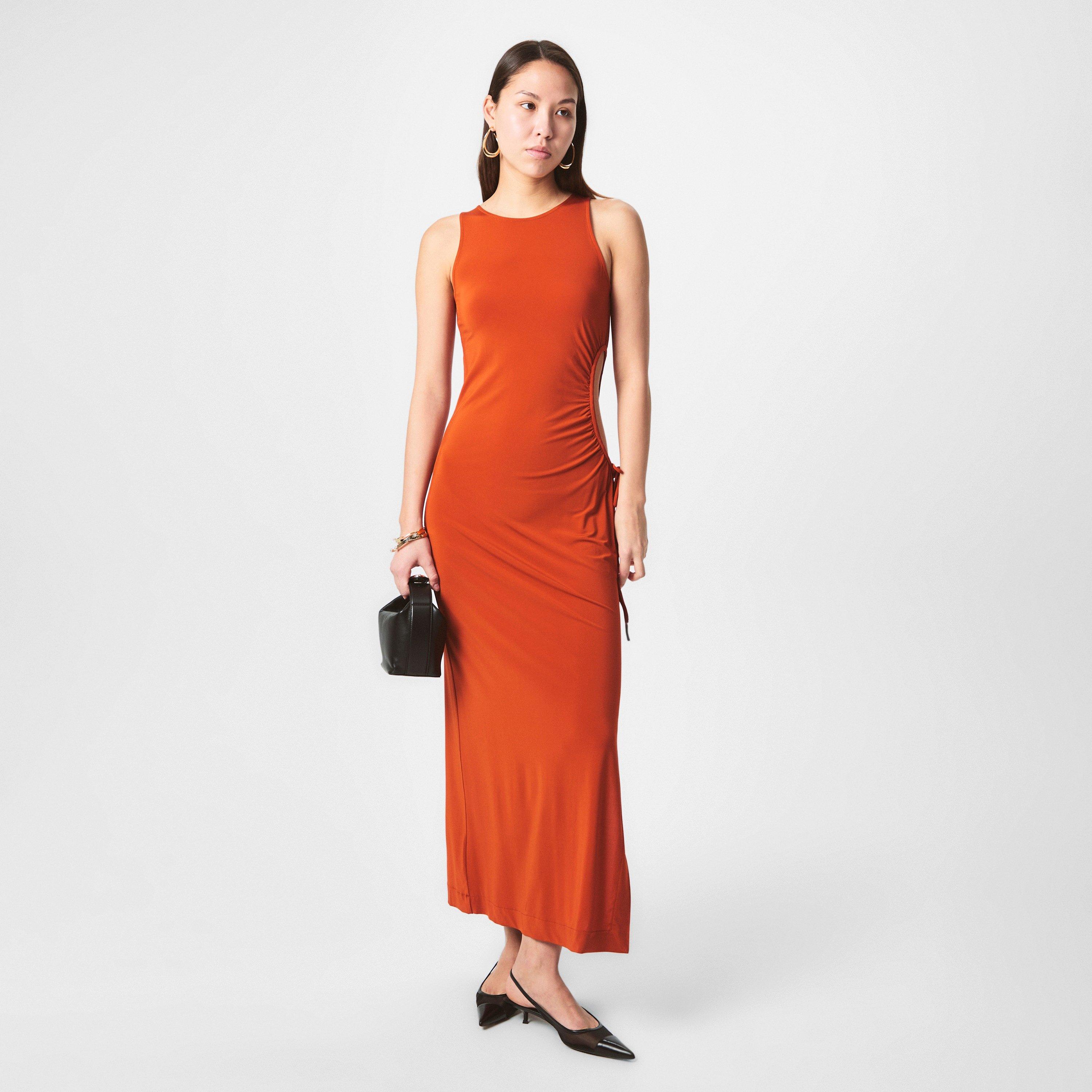 Rust - Max Mara - Women's Caro Maxi Dress - 6