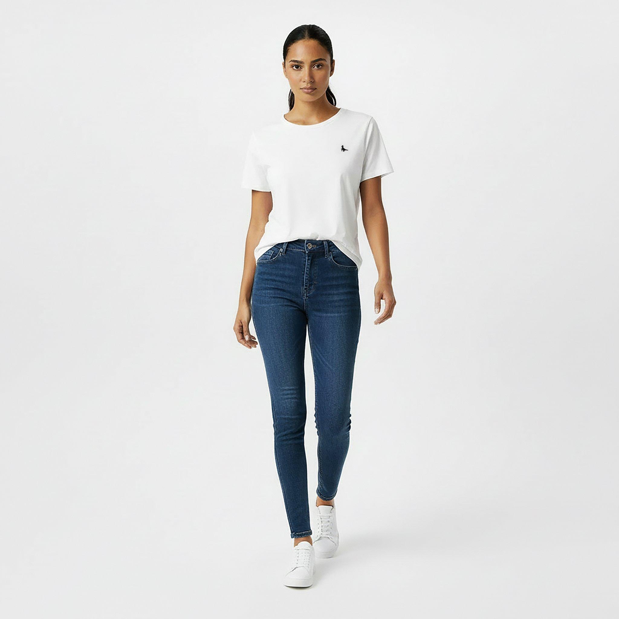White09 - Jack Wills - Endmoor Boyfriend T-Shirt - 6