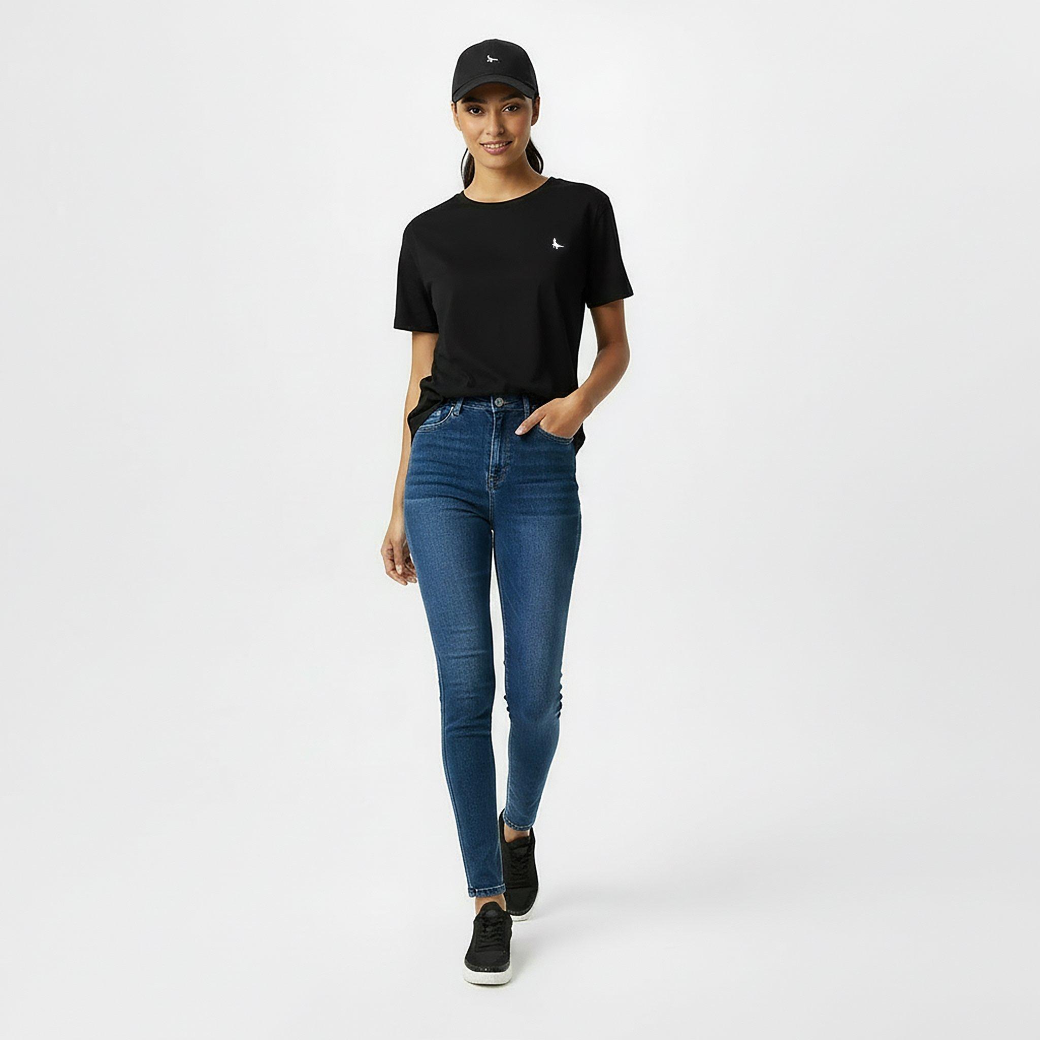 Noir - Jack Wills - Endmoor Boyfriend T-Shirt - 5