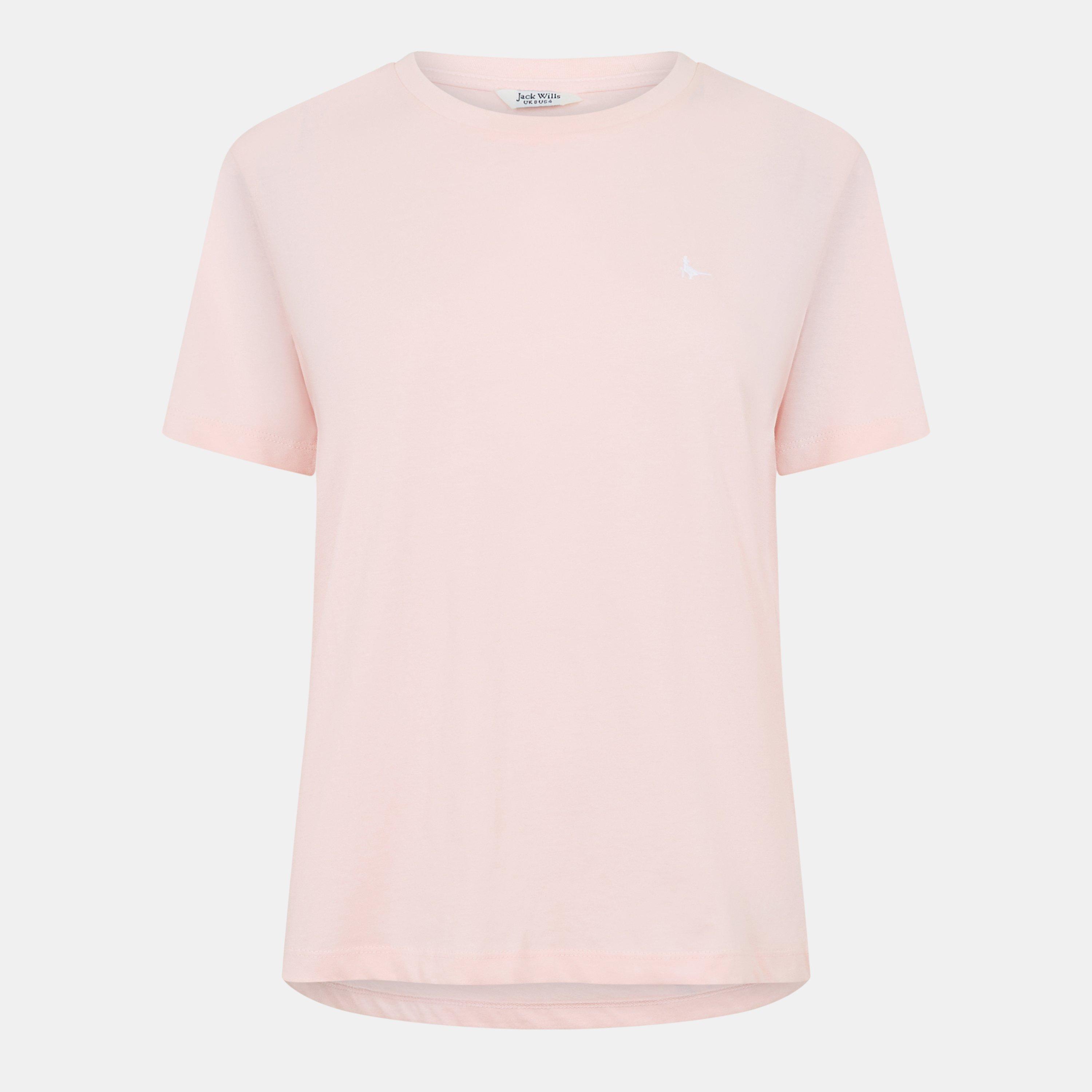 Jack Wills Women's Endmoor Boyfriend T-Shirt - Pink - 4 (3XS)