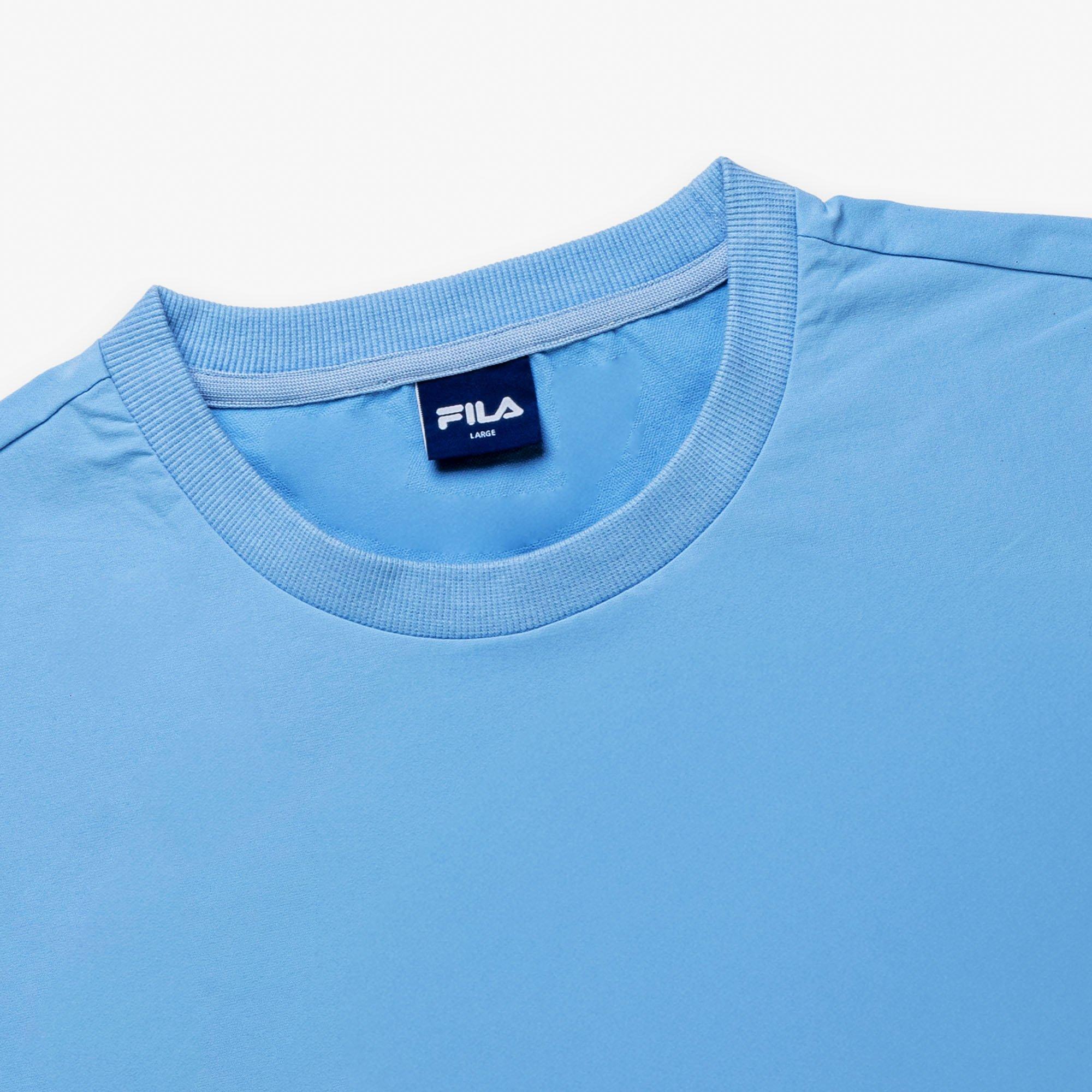 PALE BLUE - Fila - Tennis Club Loose Fit Top Womens - 3