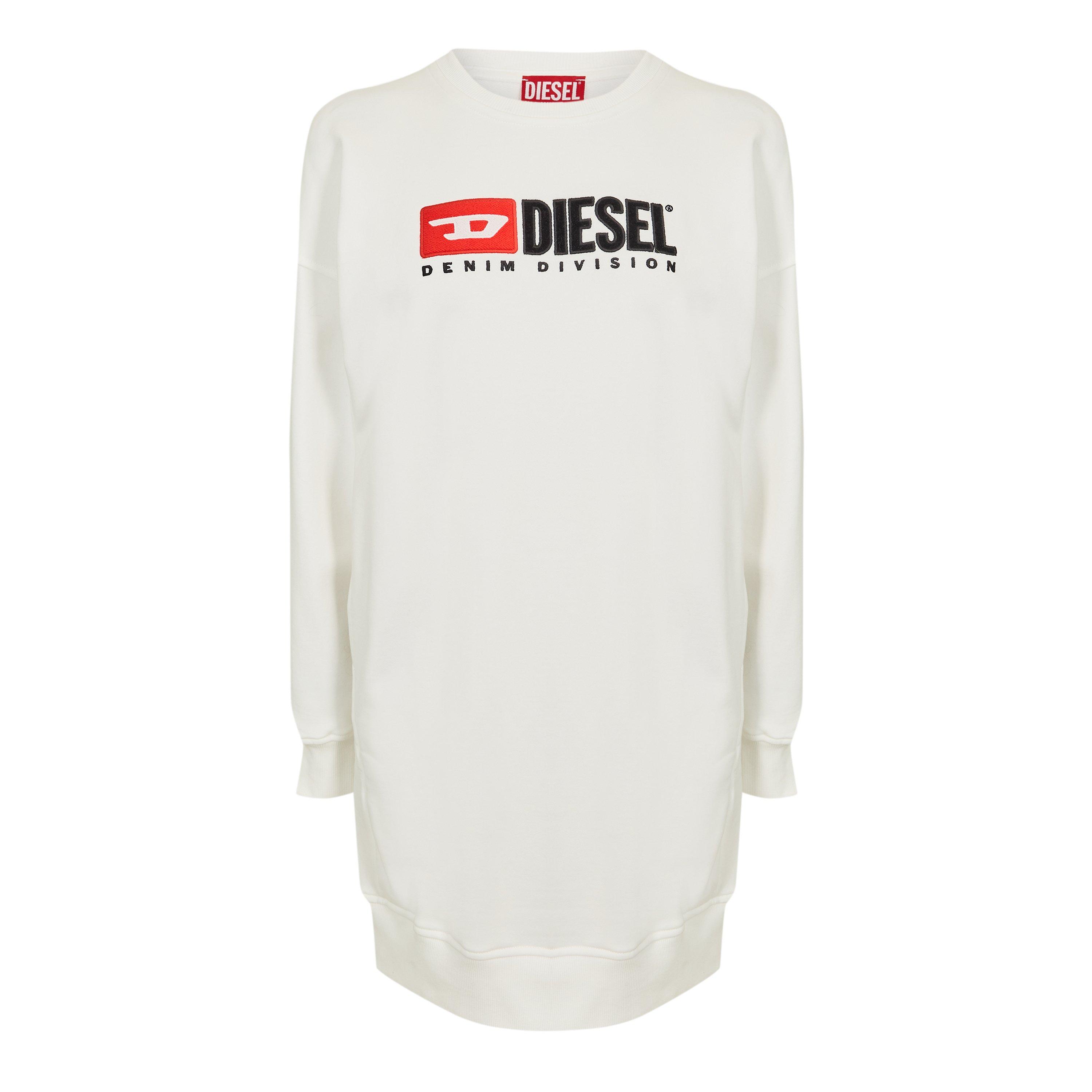 Diesel Women's Long Maxi Dress - Bright White - 6